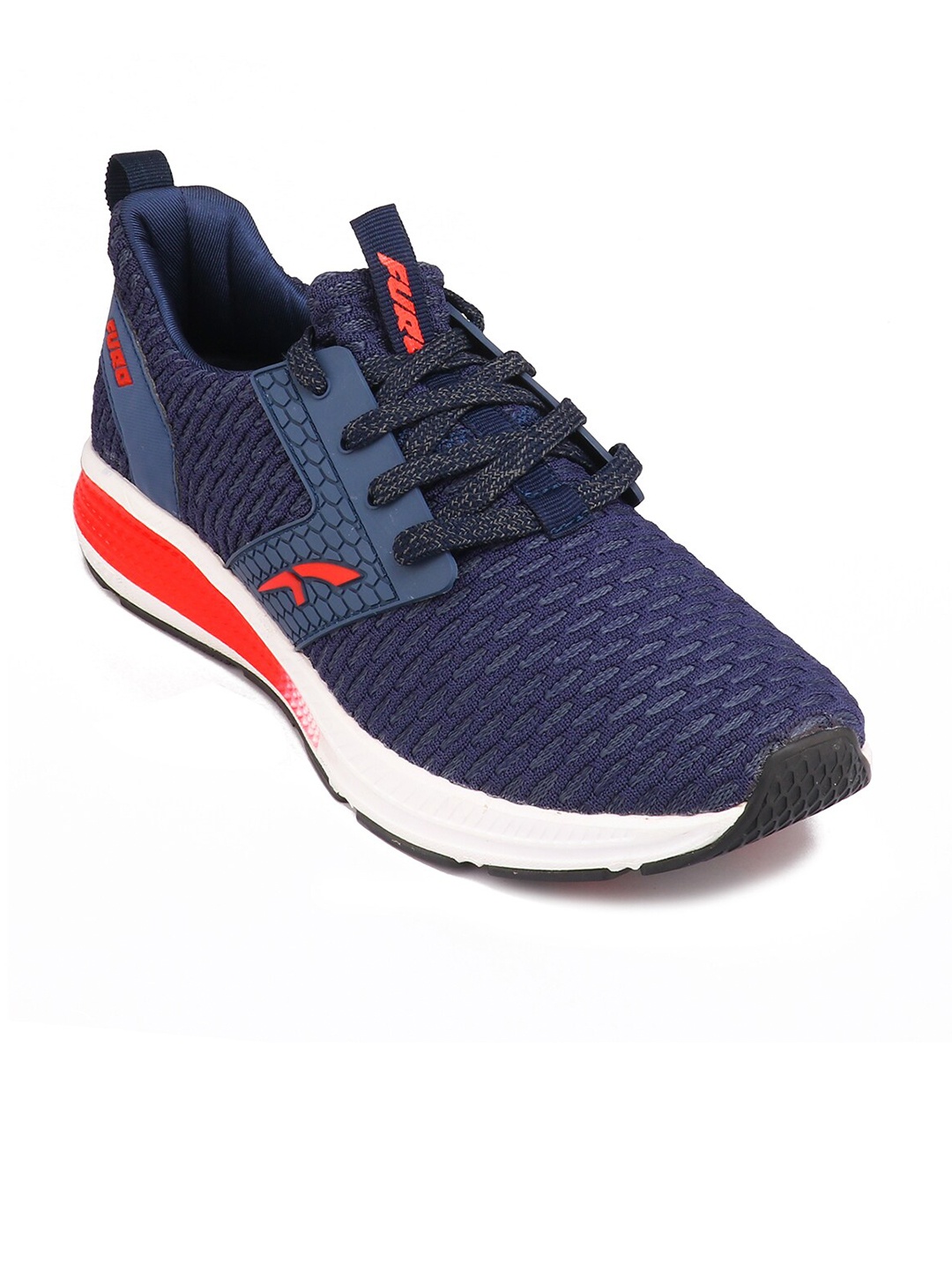 

FURO by Red Chief Men Blue Mesh Running Non-Marking Shoes