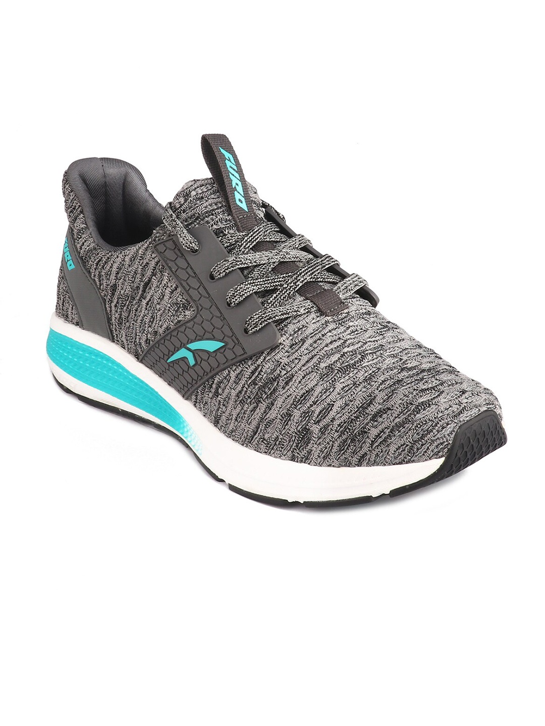 

FURO by Red Chief Men Grey & Blue Running Shoes