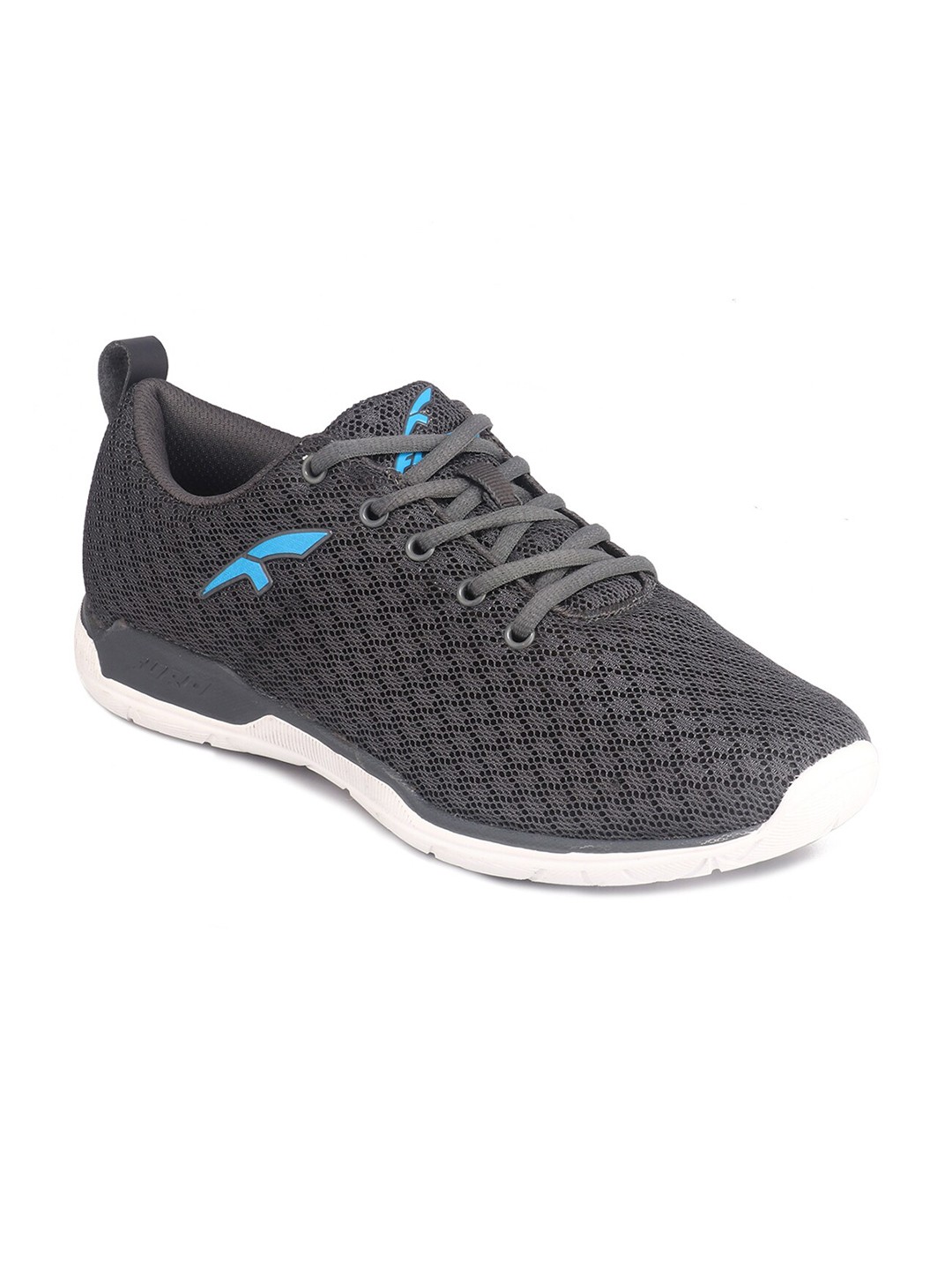 

FURO by Red Chief Men Grey & Blue Mesh Running Shoes