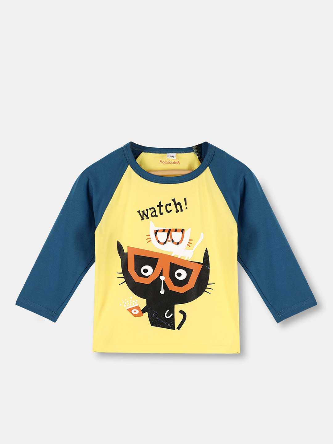 

Hopscotch Boys Yellow Humor & Comic T-shirt