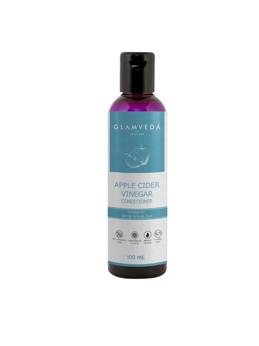 

GLAMVEDA Apple Cider Vinegar Conditioner - 100 ml, White
