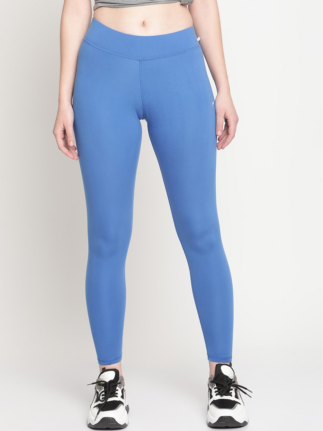 

COASTLAND Women Blue Solid Tights