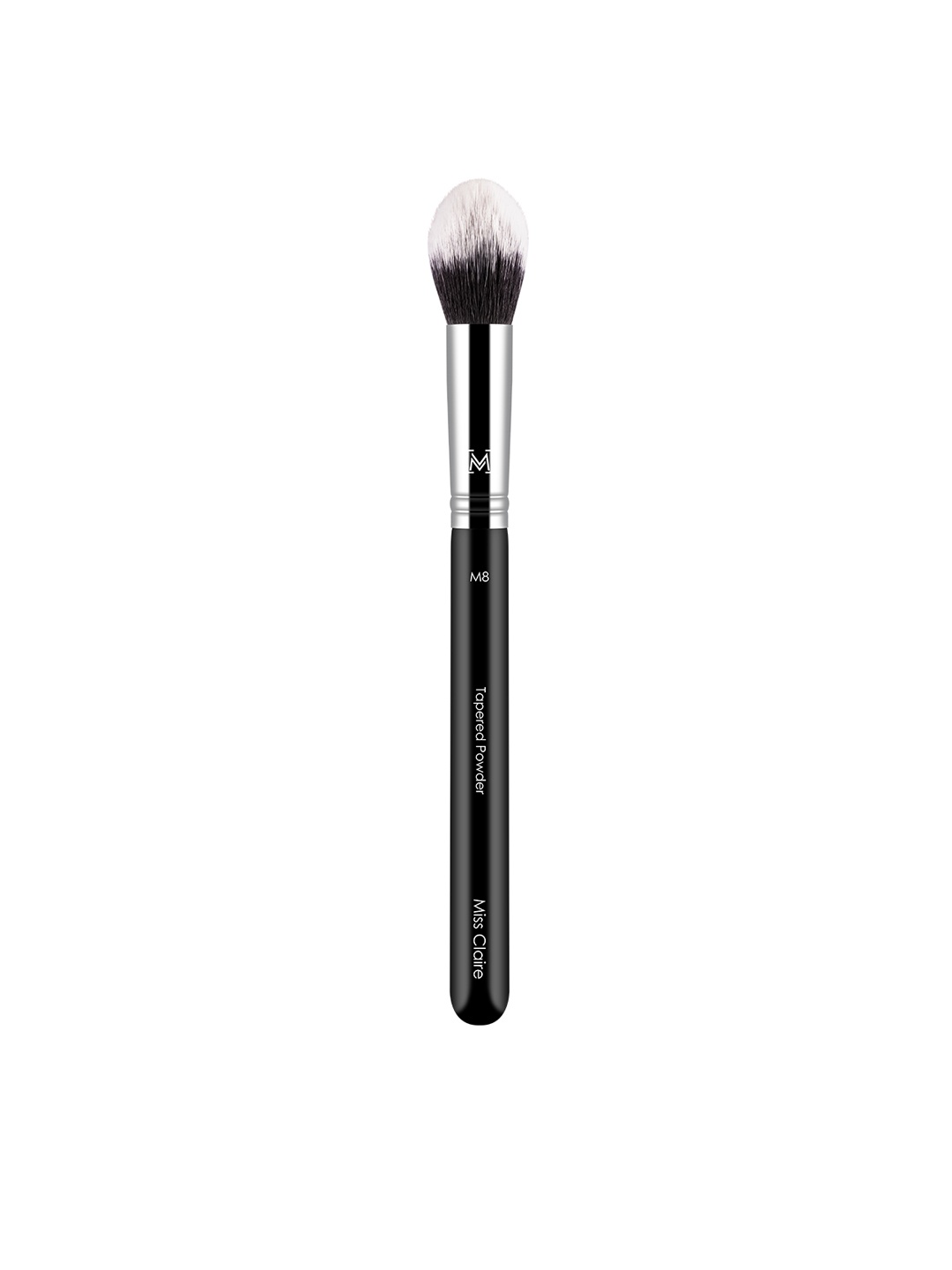 

Miss Claire Chrome Tapered Powder Brush - M8 Black & Silver Toned