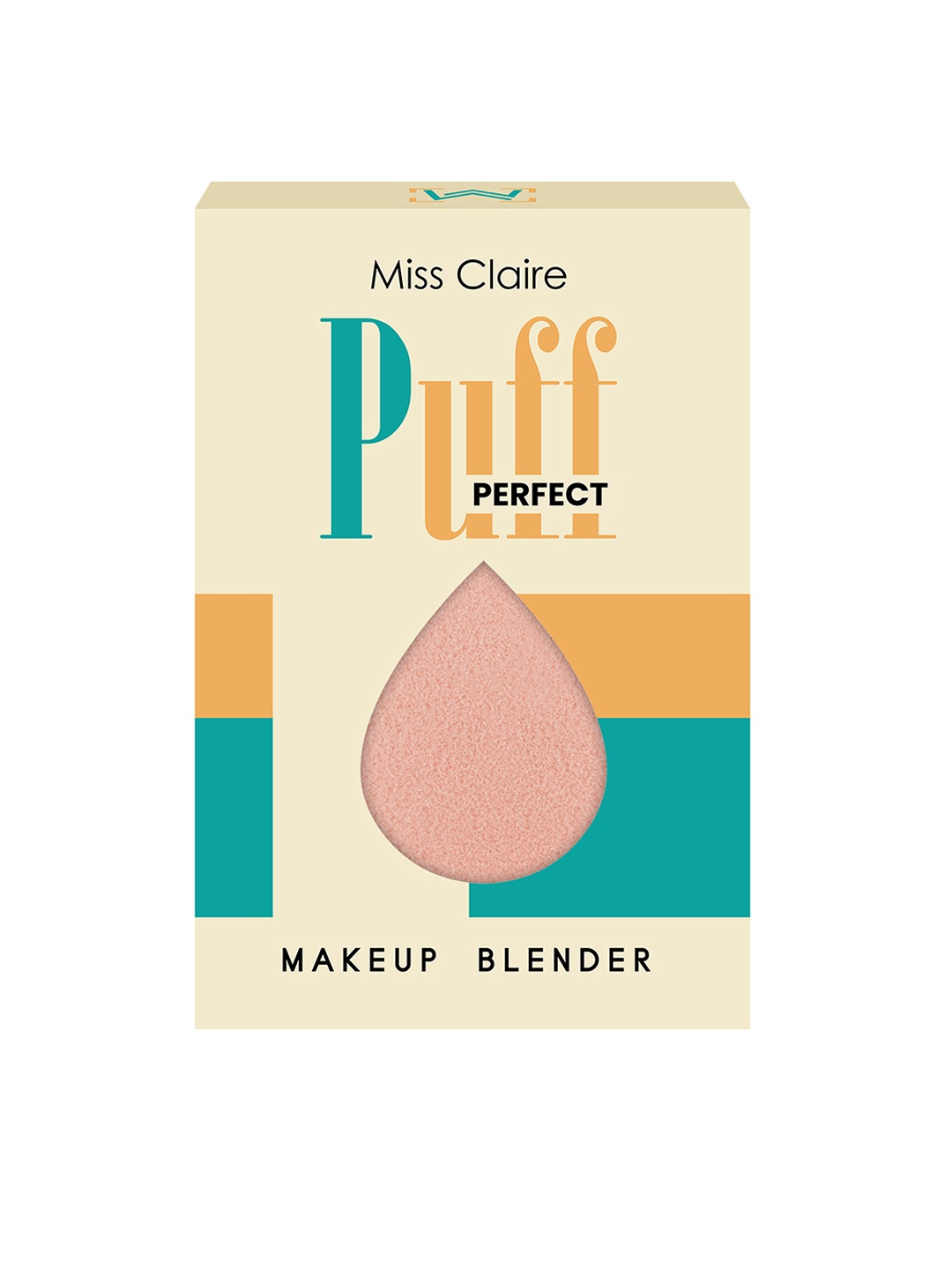 

Miss Claire Puff Perfect Beauty Blender - Pastel, Nude