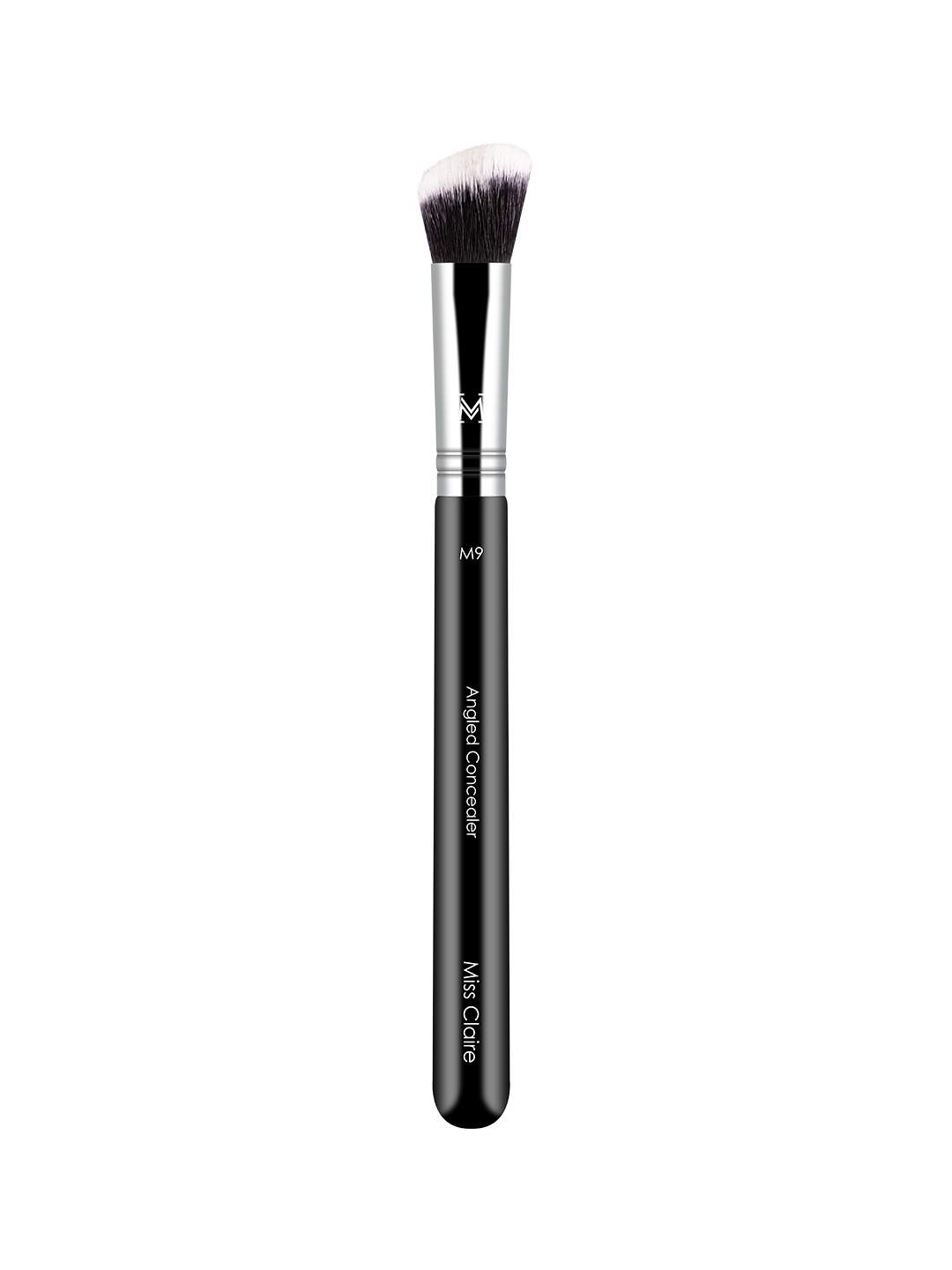 

Miss Claire M9 - Angled Concealer Eye Brush - Silver-Toned & Black