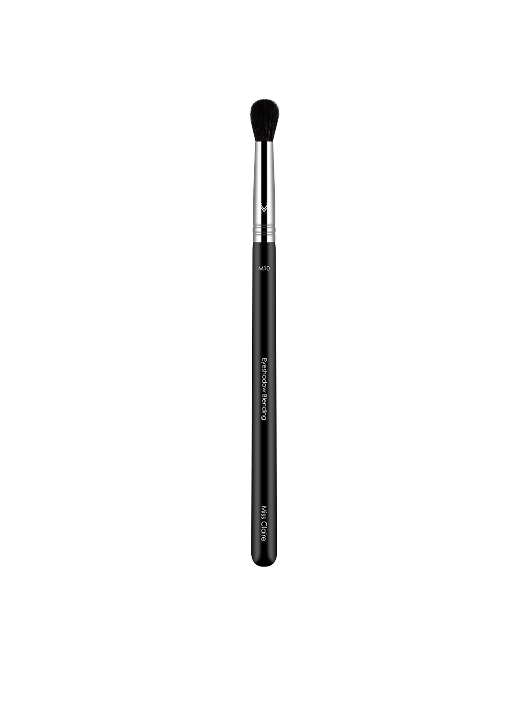 

Miss Claire Chrome Eyeshadow Blending Brush - M10 Black & Silver-Toned