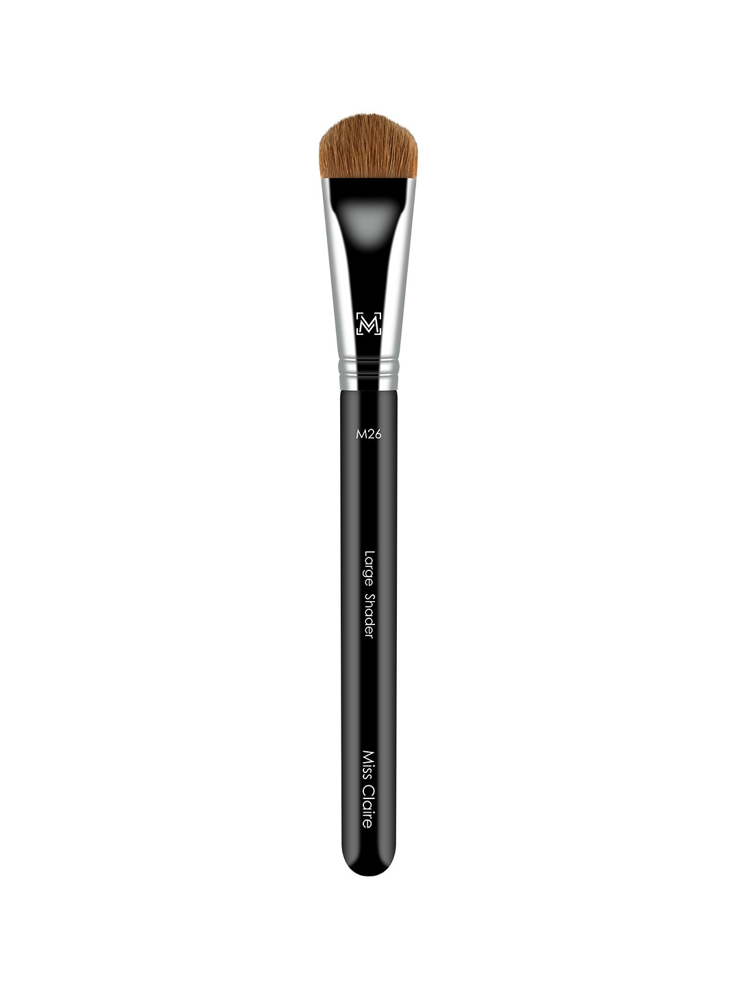 

Miss Claire M26 - Large Shader Face Brush - Silver-Toned & Black