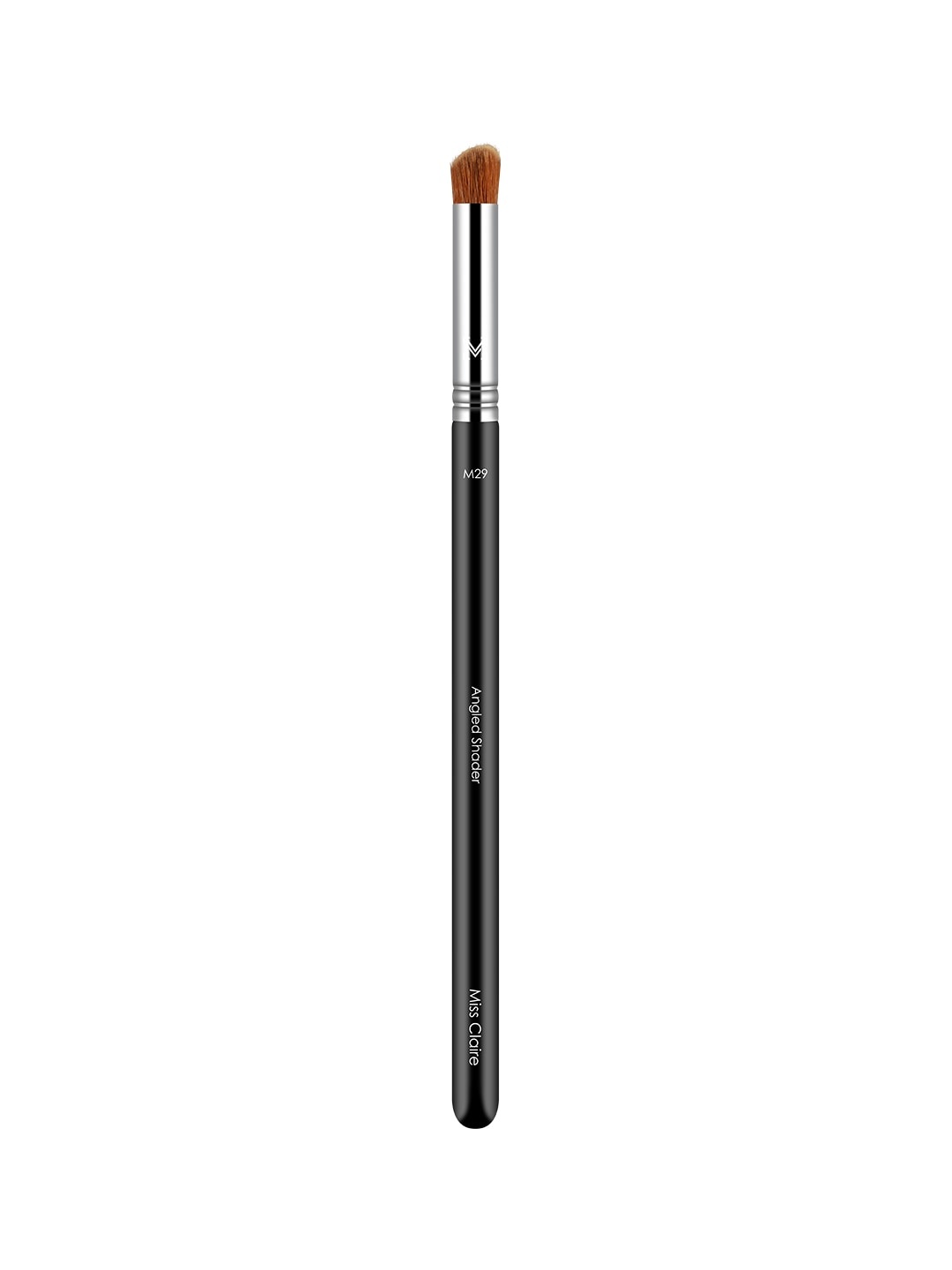 

Miss Claire Chrome Angled Shader Brush - M29 Black & Silver Toned