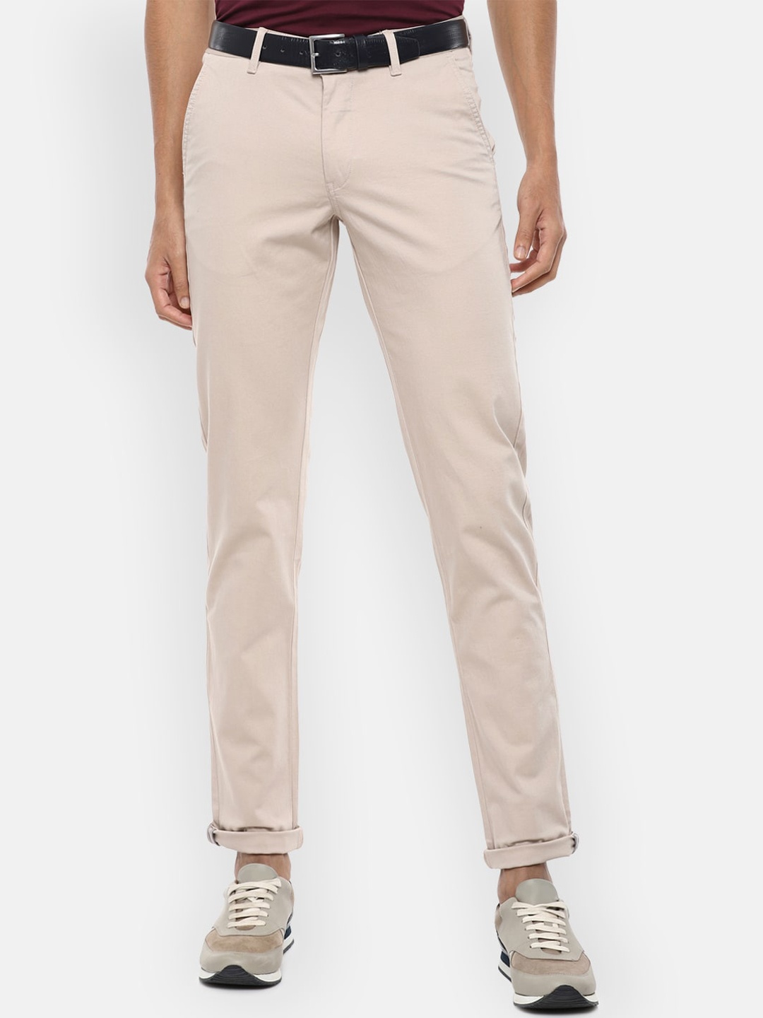 

Van Heusen Sport Men Beige Slim Fit Chinos Trousers