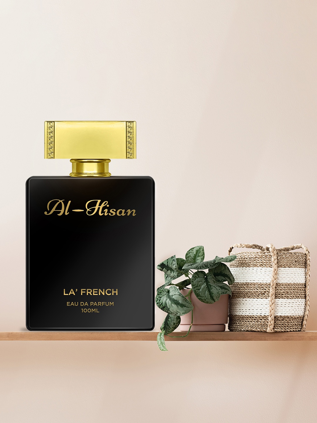

La French Al Hisan Eau De Parfum - 100 ml, Black