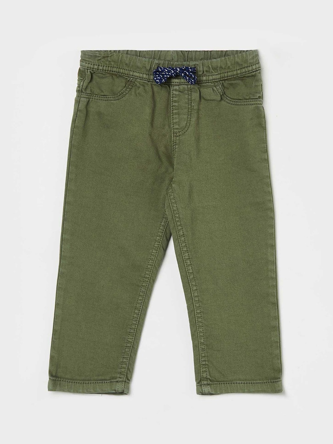 

Juniors by Lifestyle Boys Olive Green Trousers