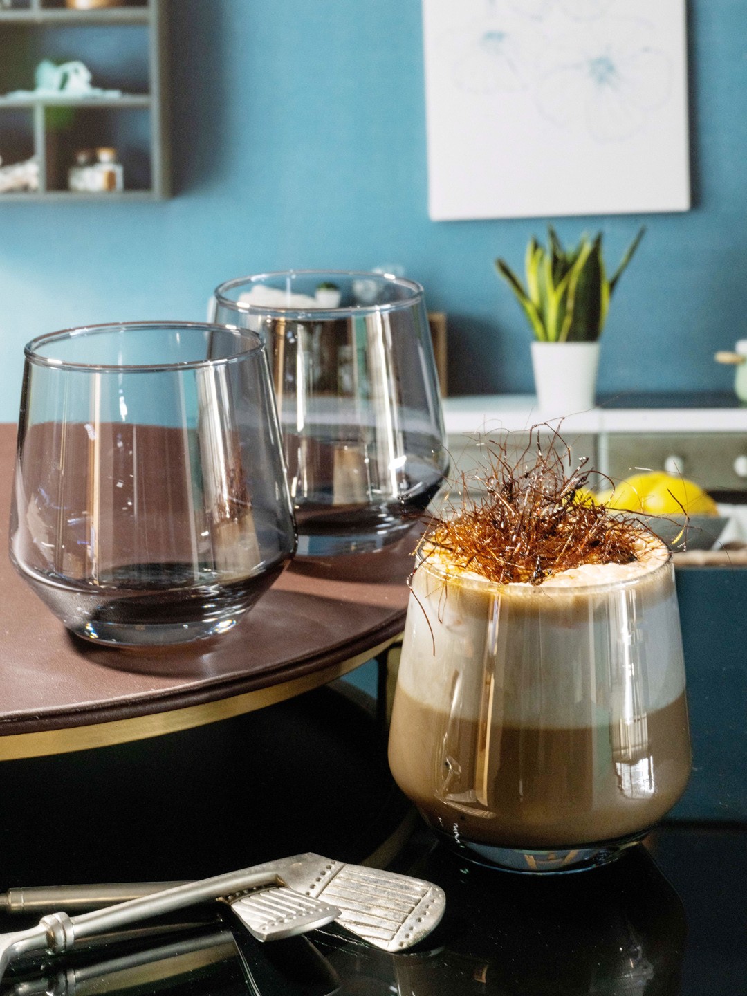 

GOODHOMES Set Of 6 Transparent Glass Tumblers