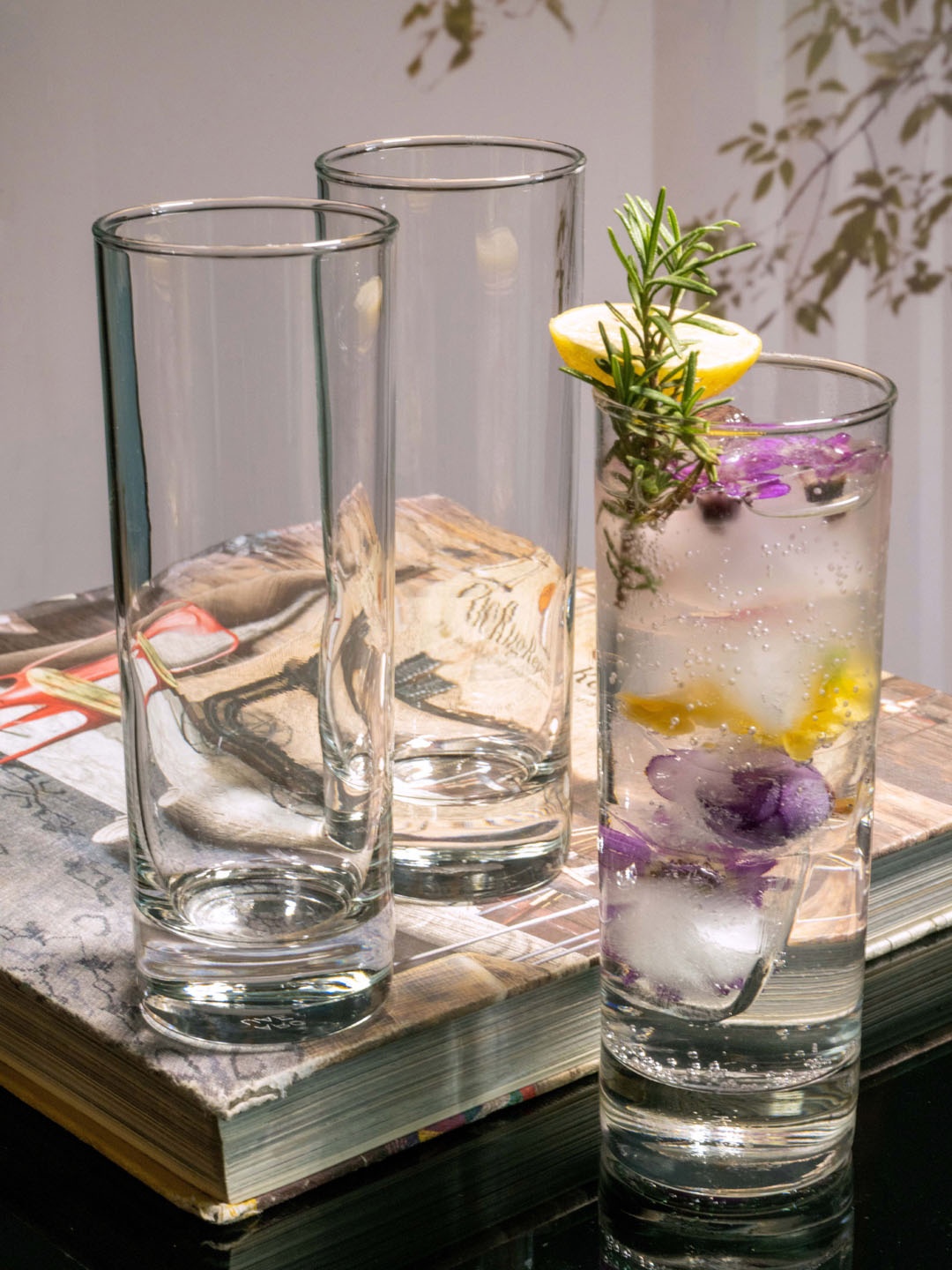 

GOODHOMES Transparent Set of 6 Pcs. Glass Islande Tumbler