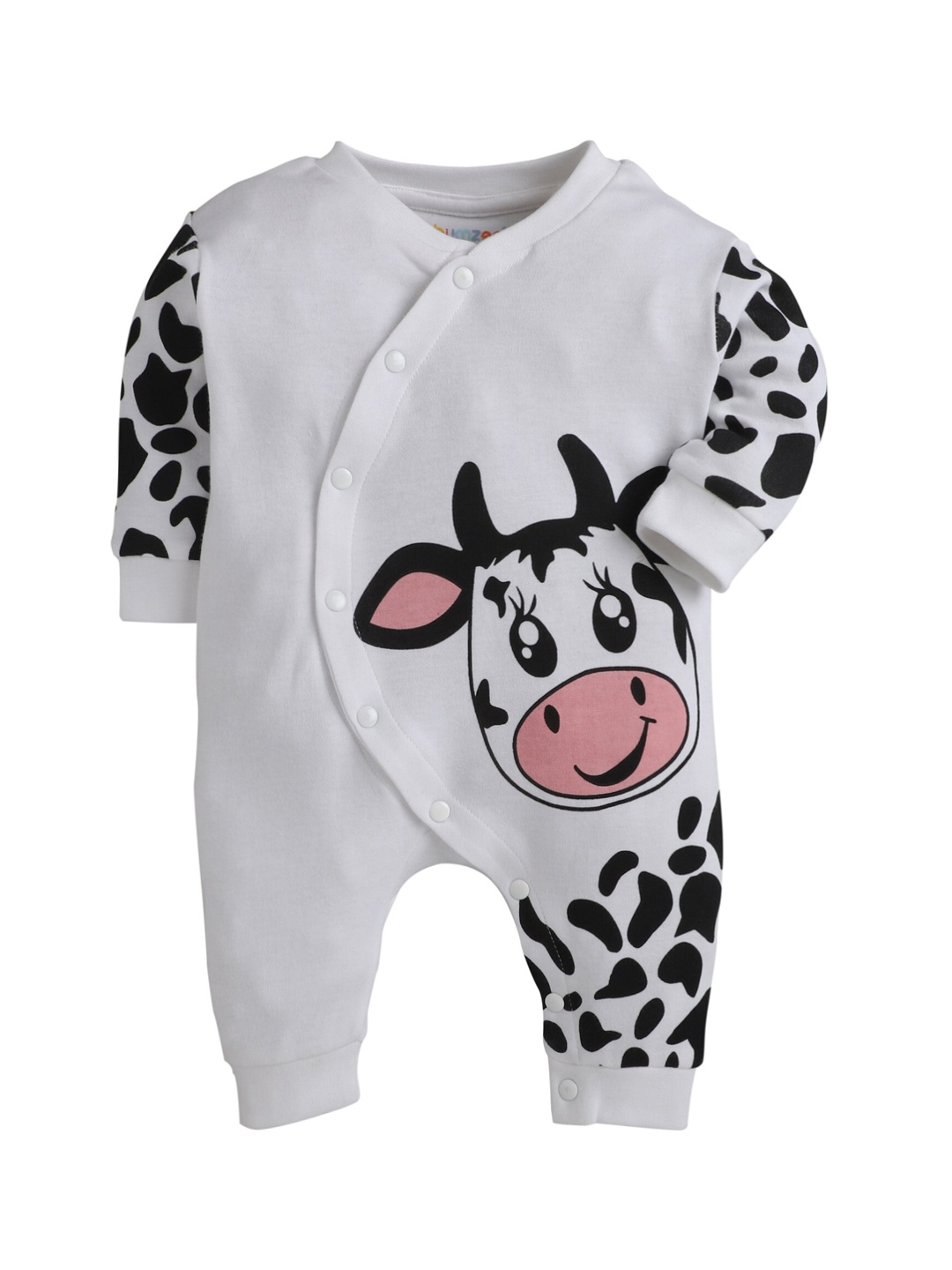 

BUMZEE Boys Grey Printed Sleepsuit