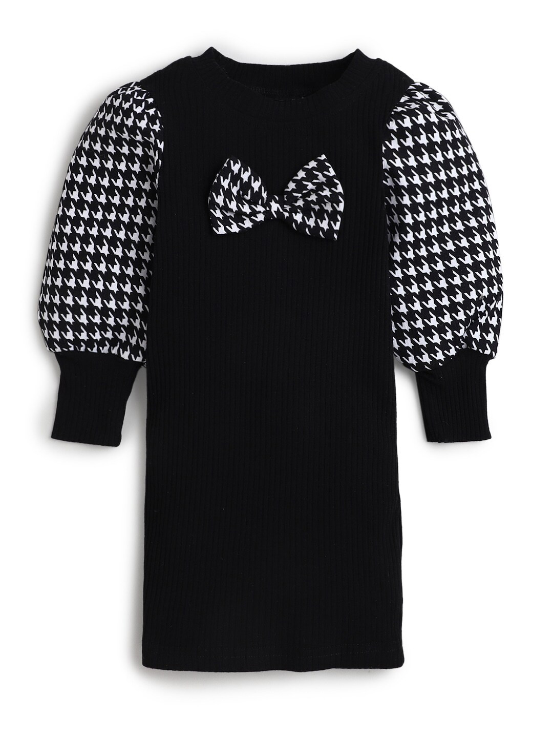 

Hopscotch Black & White Sweater Dress