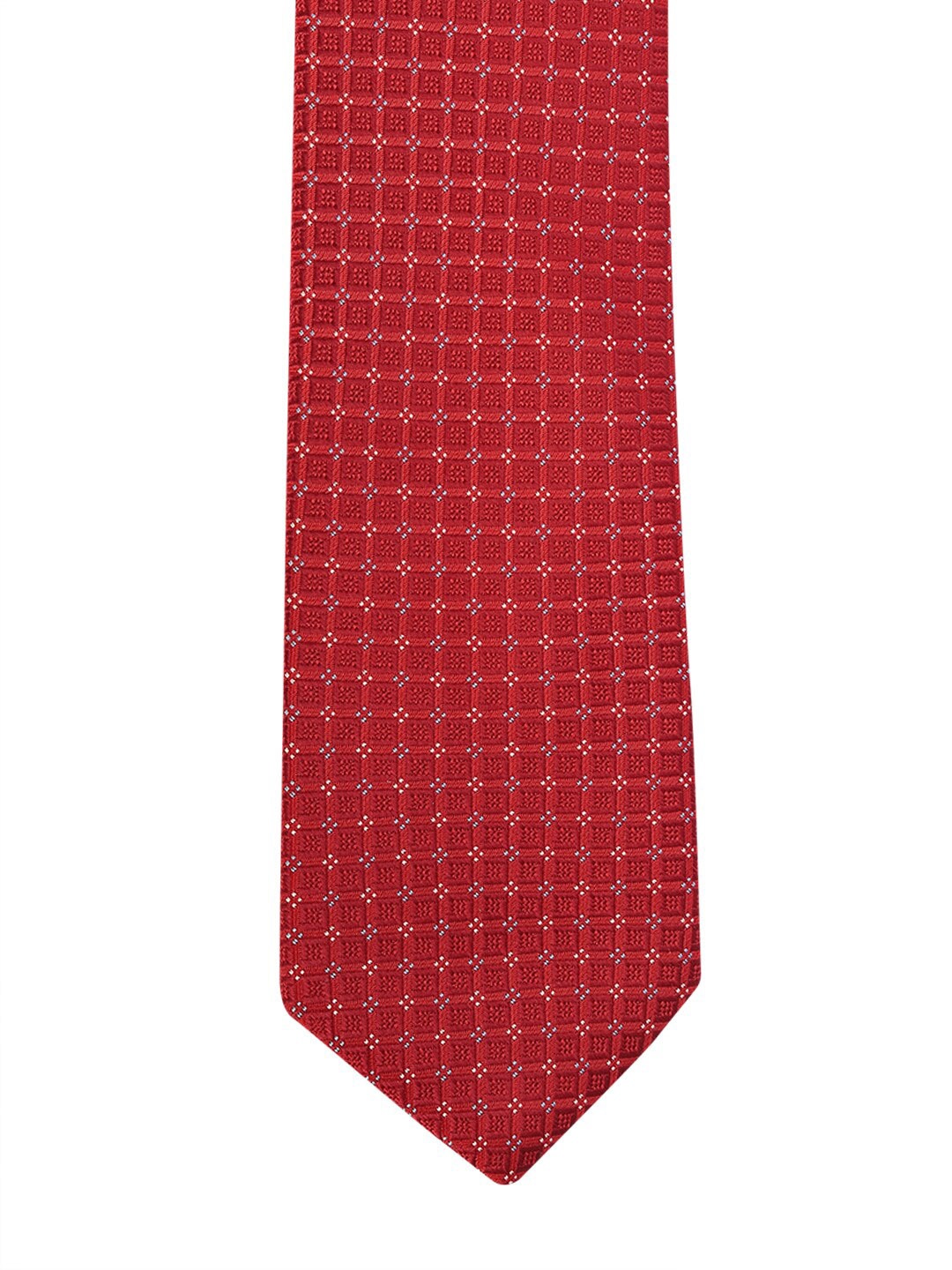 

Allen Solly Men Maroon Woven Design Broad Tie