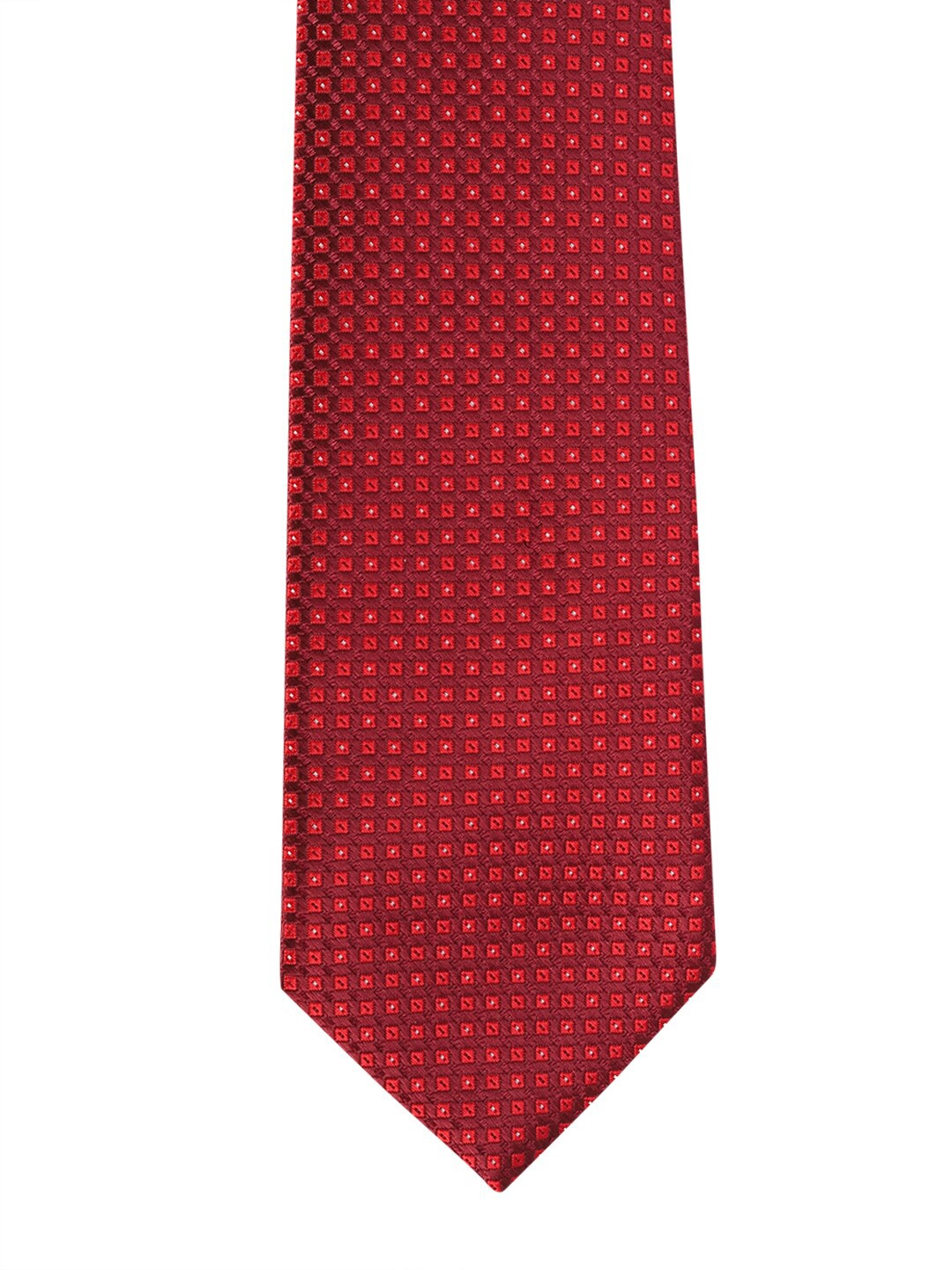 

Allen Solly Men Maroon Woven Design Broad Tie