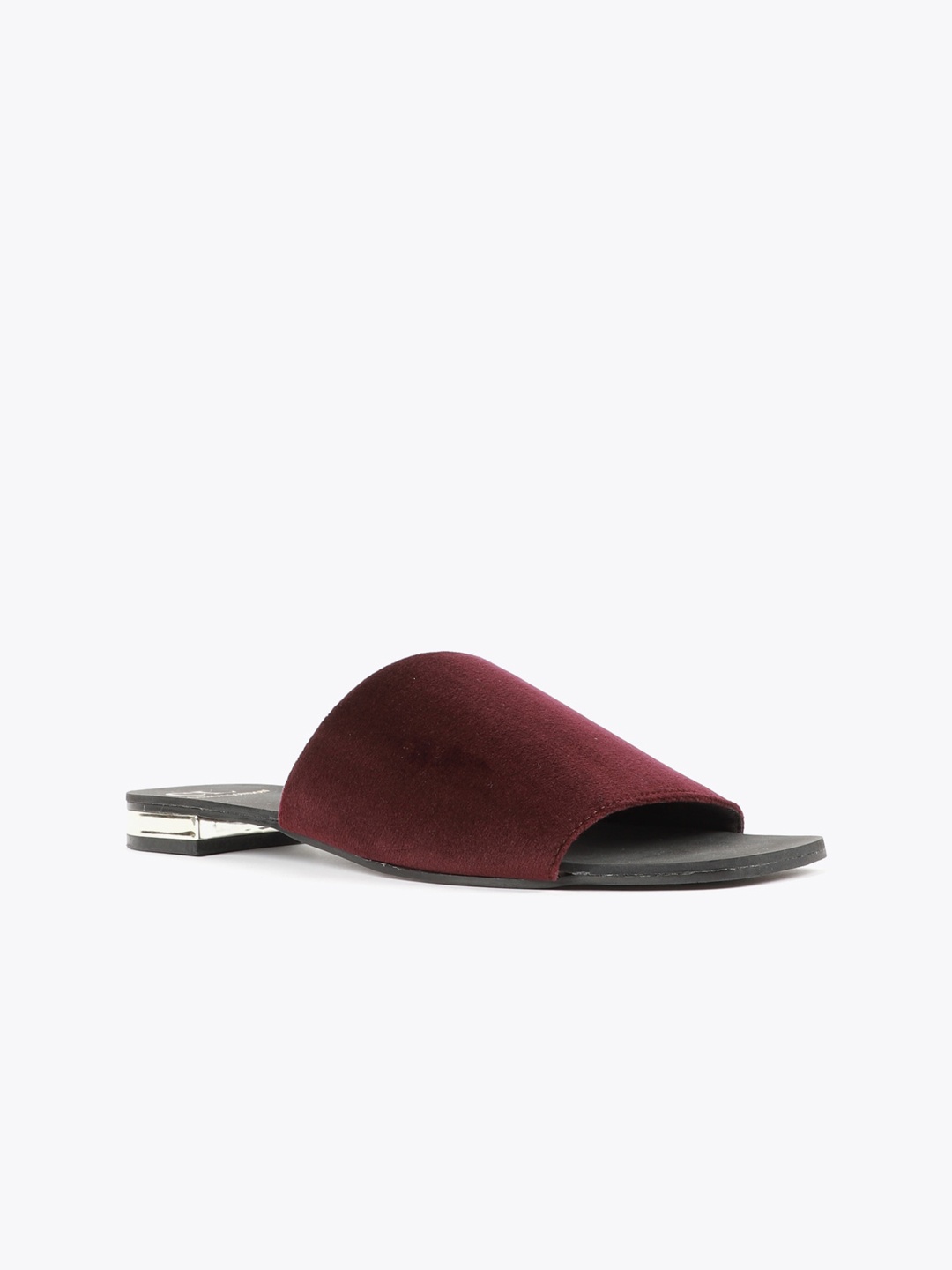 

Carlton London Women Burgundy Open Toe Flats