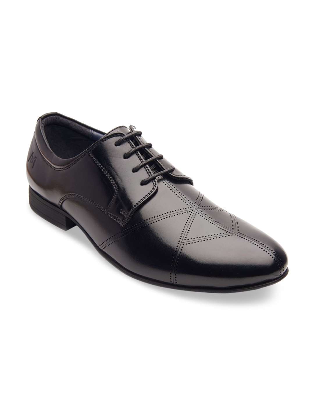 

MICHAEL ANGELO Men Black Derbys
