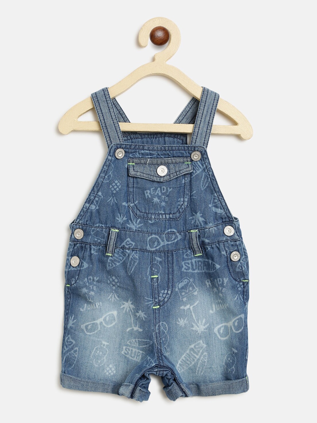 

Chicco Boys Blue Denim Dungarees