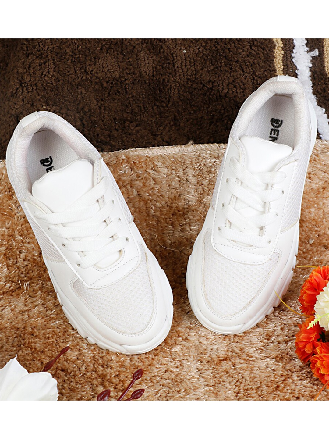 

Denill Women White Walking Shoes