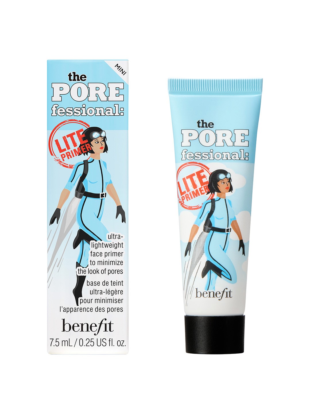 

Benefit Cosmetics The POREfessional Lite Mini Primer - 7.5 ml, Blue