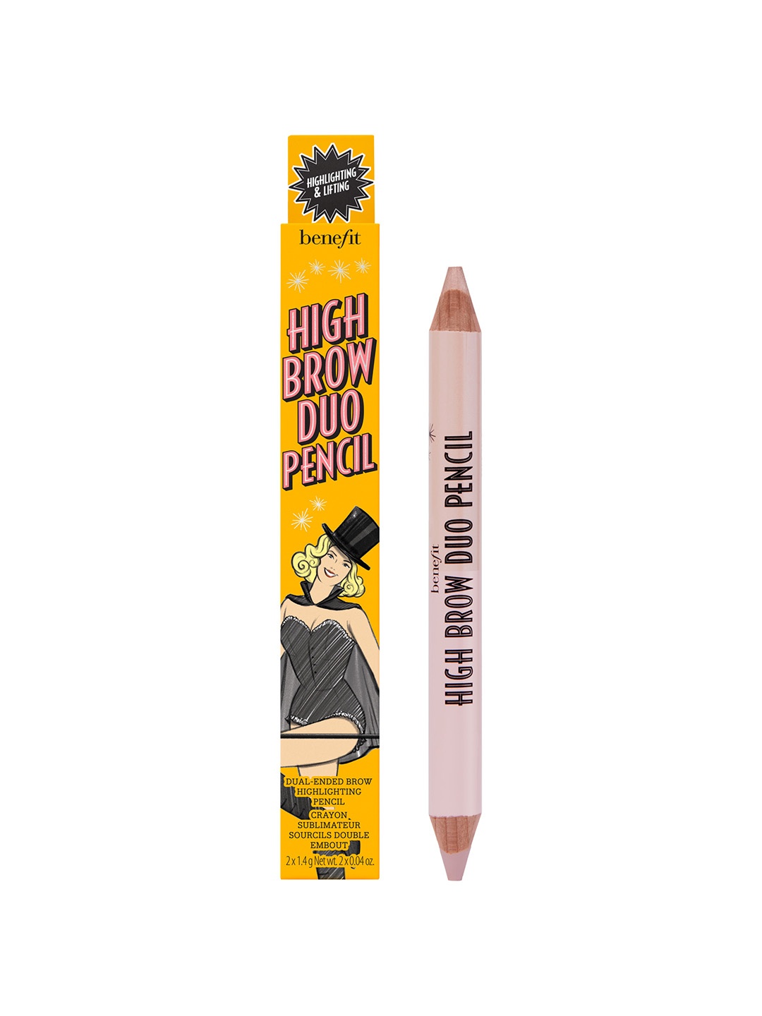 

Benefit Cosmetics Highlighting & Lifting High Brow Duo Pencil - Light, Gold