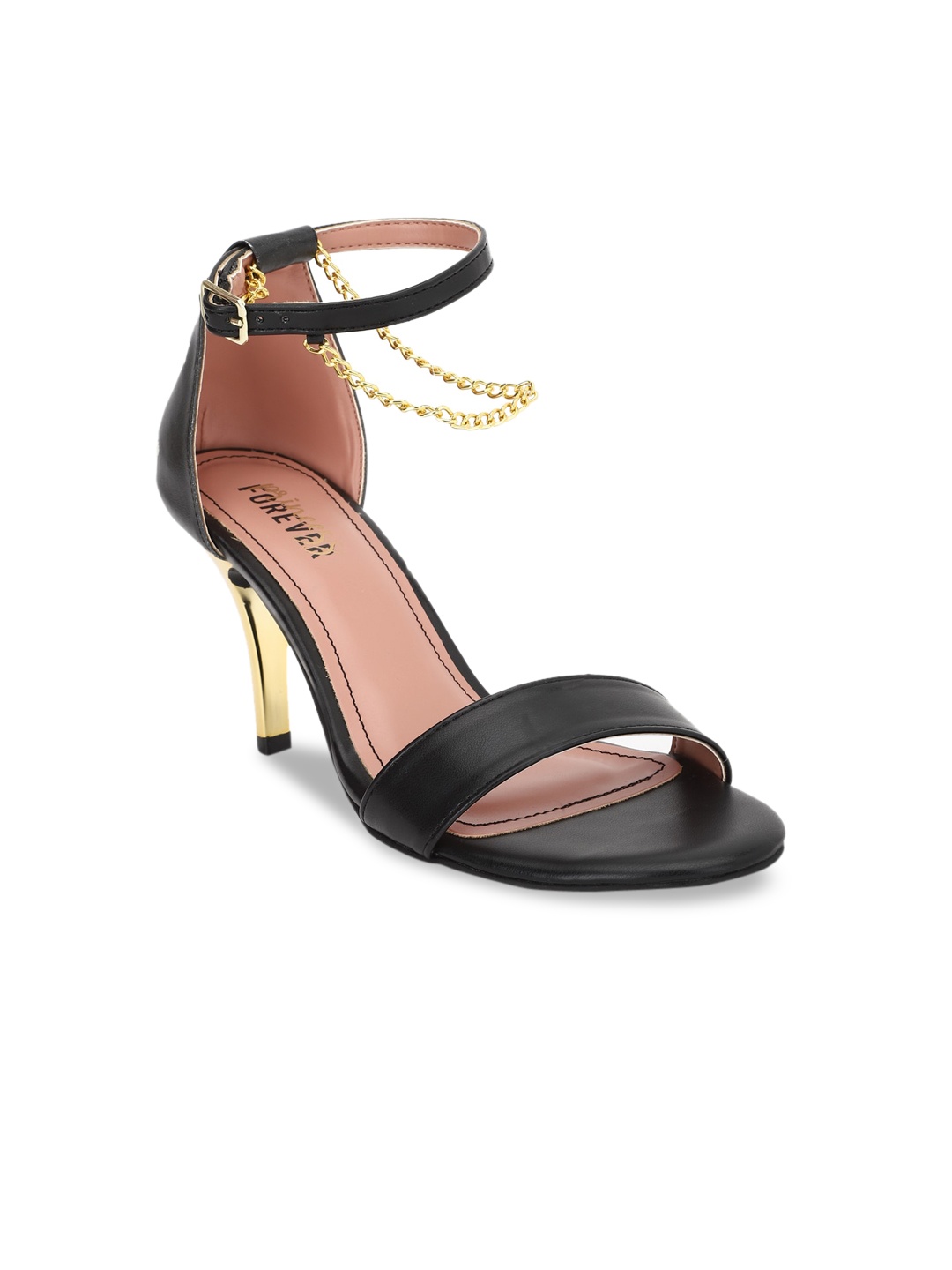 

FOREVER 21 Women Black Stiletto Heels