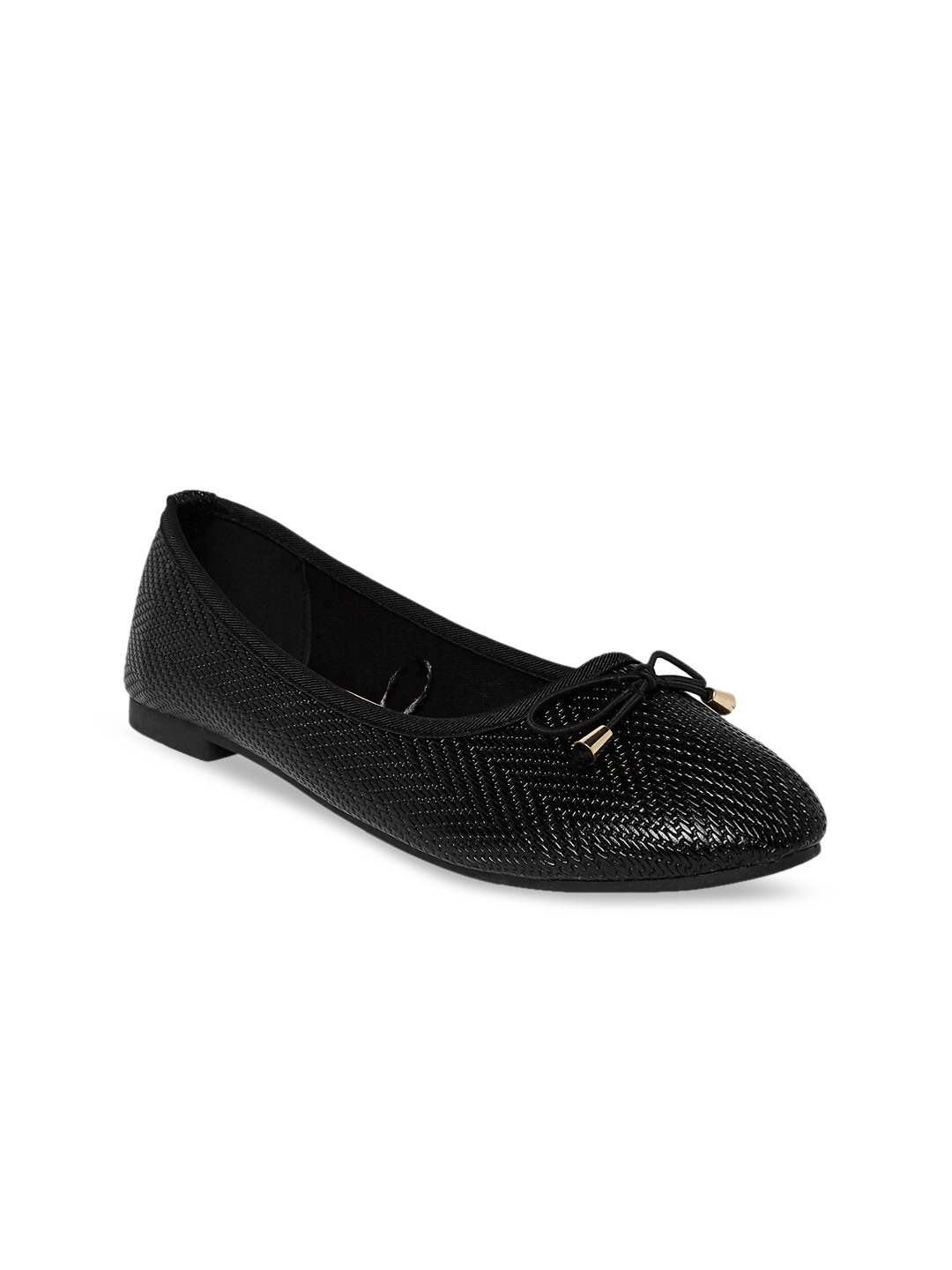 

Forever Glam by Pantaloons Women Black Ballerinas Flats