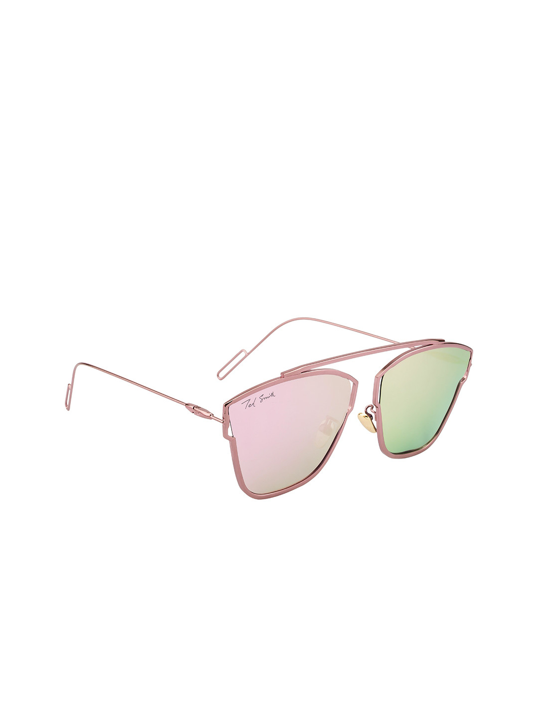 

Ted Smith Adult Pink Lens & Pink Aviator Sunglasses with Polarised Lens TSM-KAMY_PINK