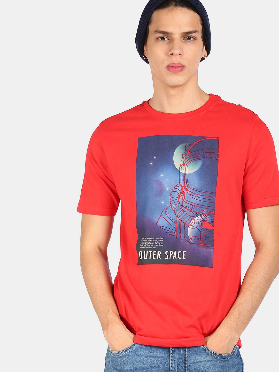 

Colt Men Red Printed T-shirt
