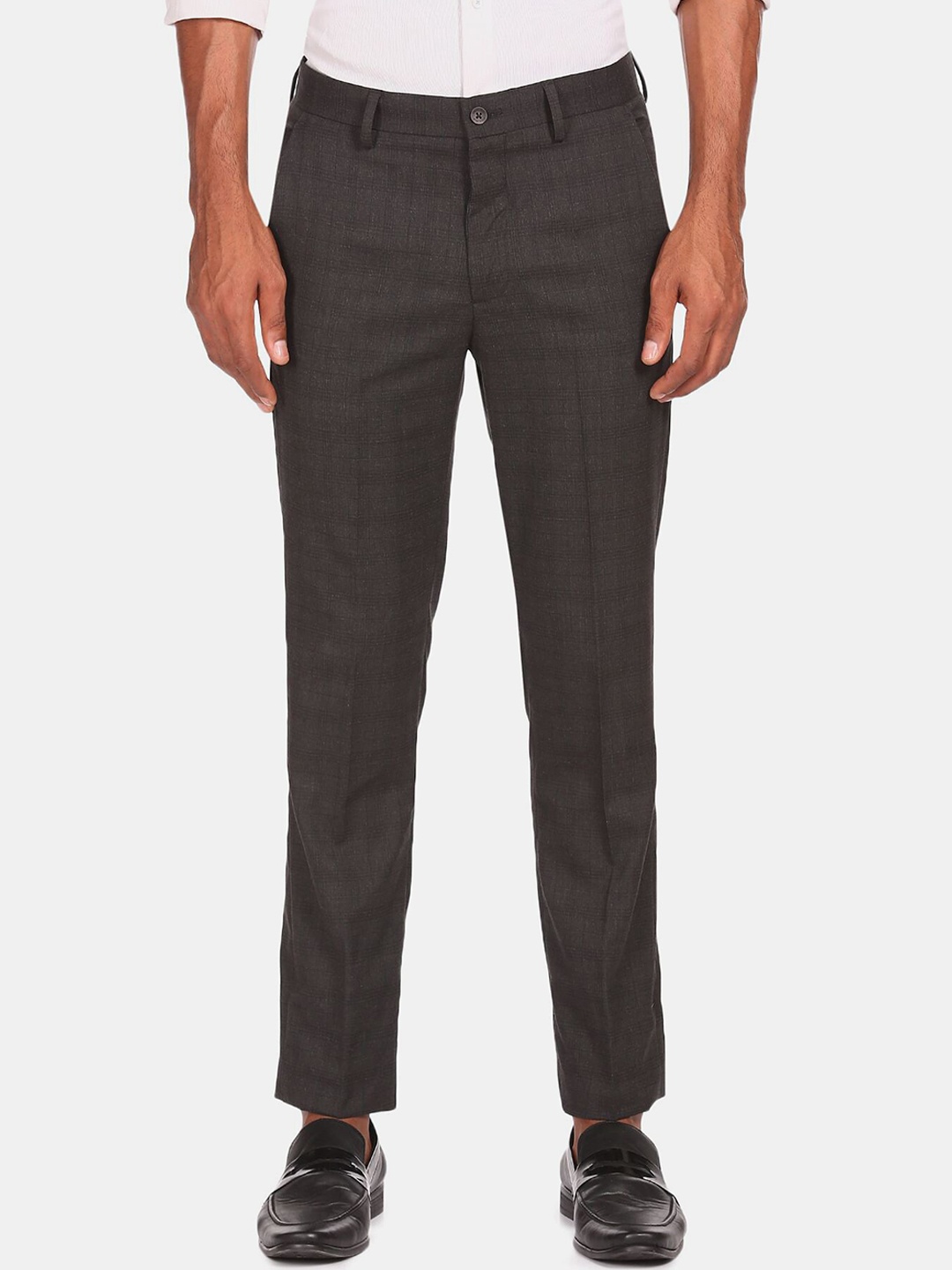

Excalibur Men Black Regular Fit Trousers