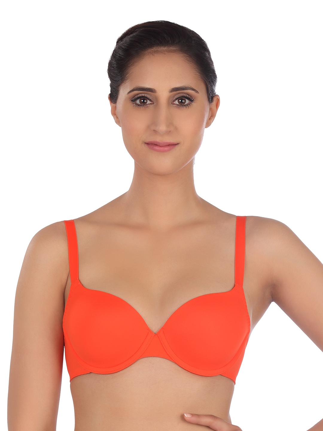 

Triumph T-Shirt Bra 77 Wired Padded Seamless Everyday Bra, Orange
