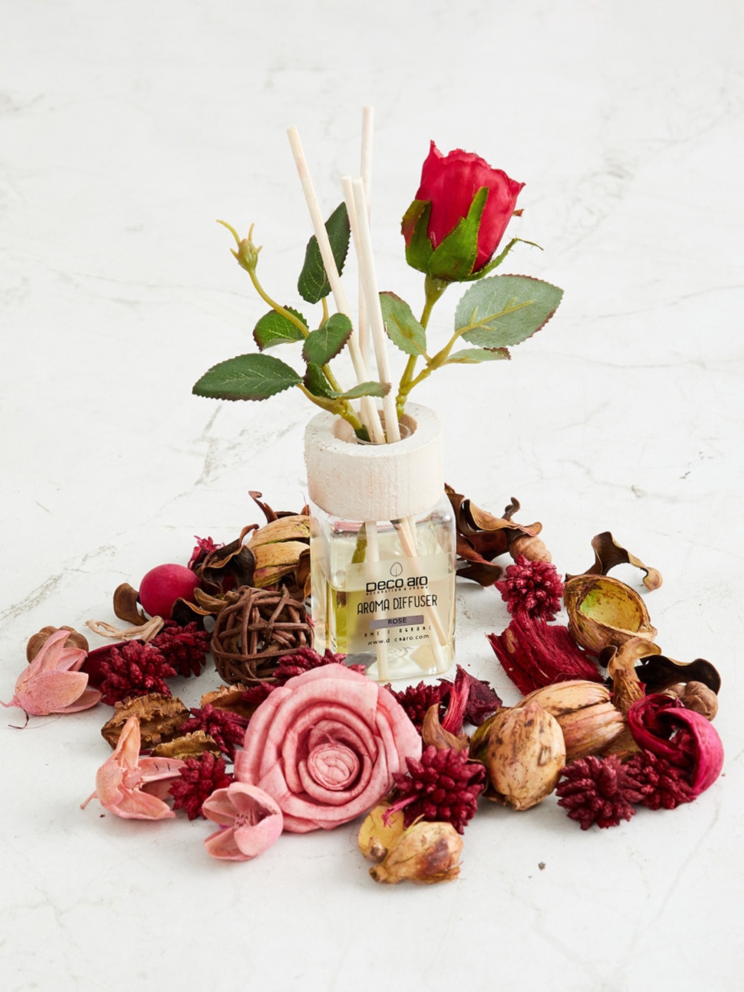 

Home Centre Corsica You-Me Dried Flower Potpourri & Reed Diffuser Gift Set, Multi