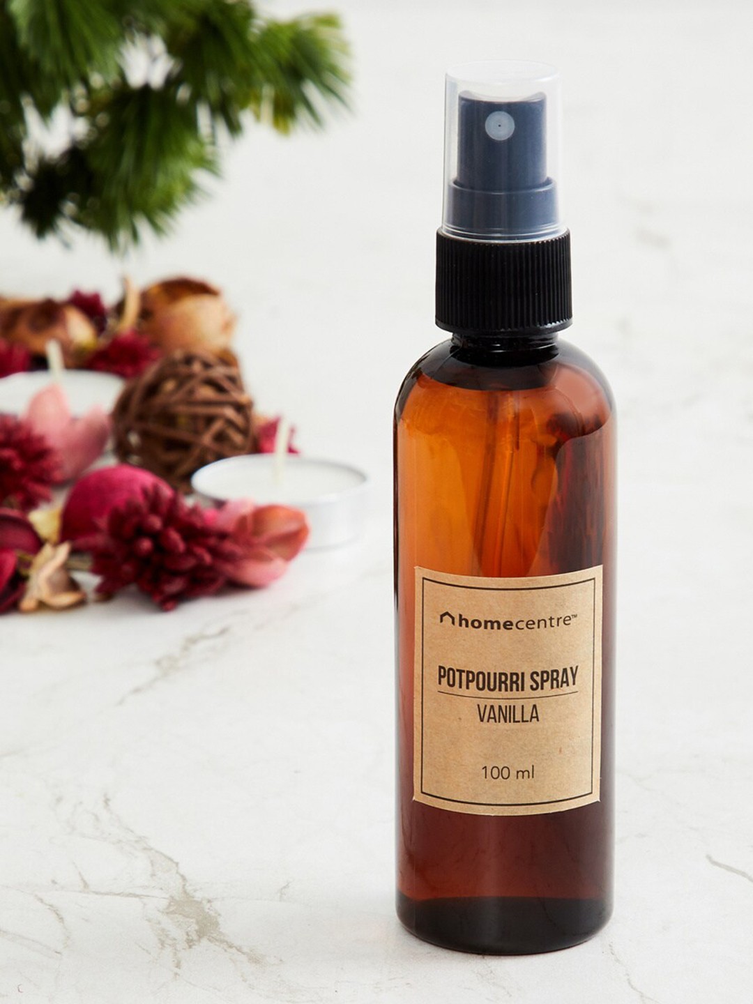 

Home Centre Carrey Vanilla Scented Potpourri Spray-100ml, Transparent