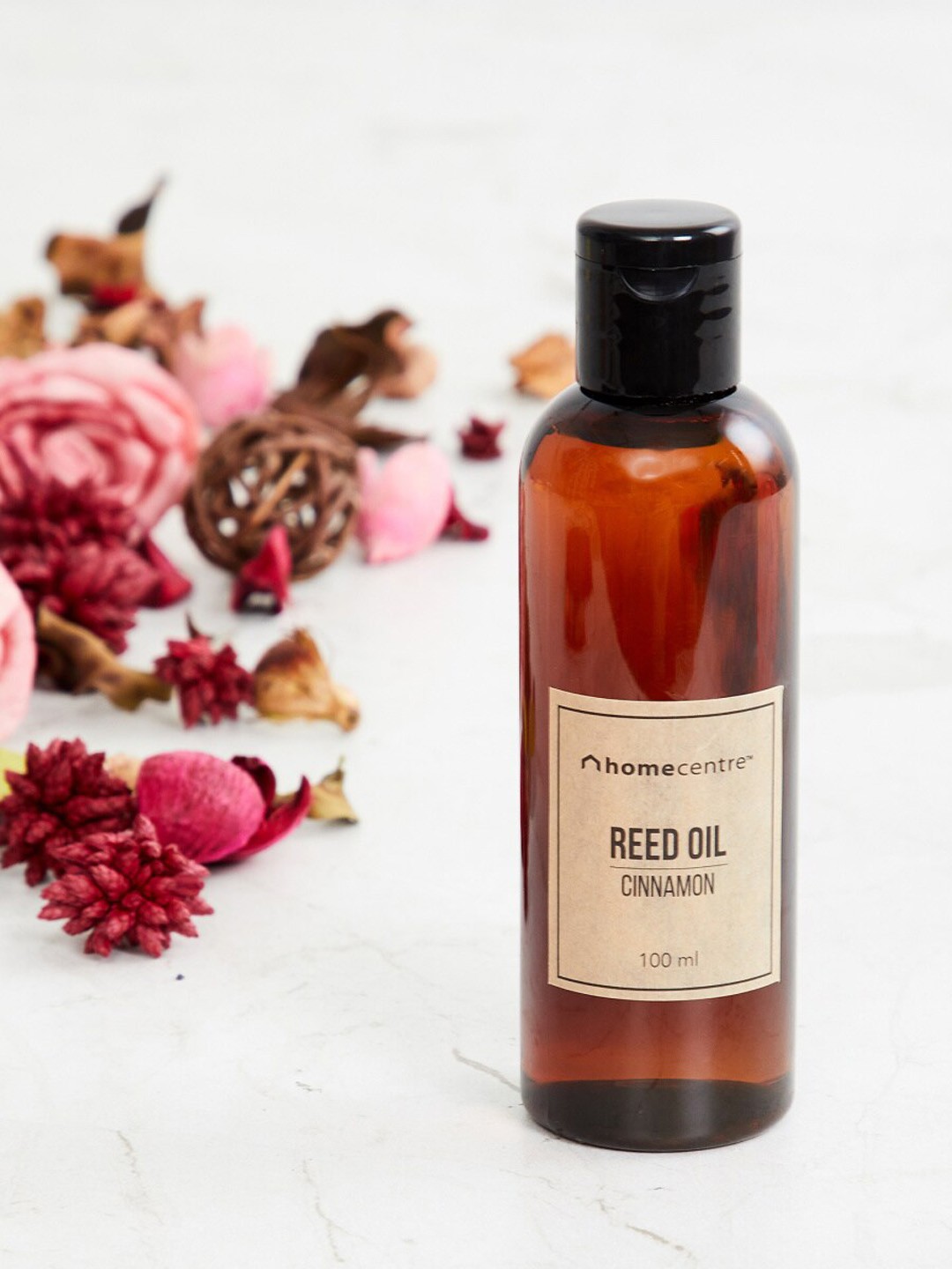 

Home Centre Cinnamon Reed Oil - 100ml, Transparent