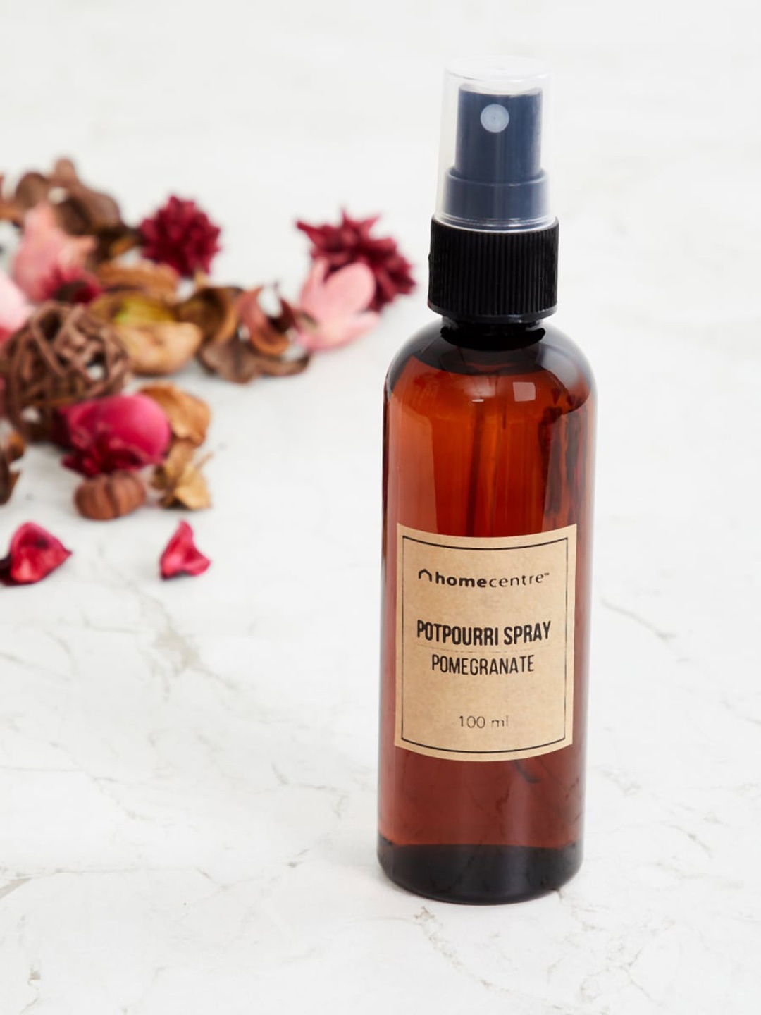 

Home Centre Carrey Pomegranate Scented Potpourri Spray - 100ml, Transparent
