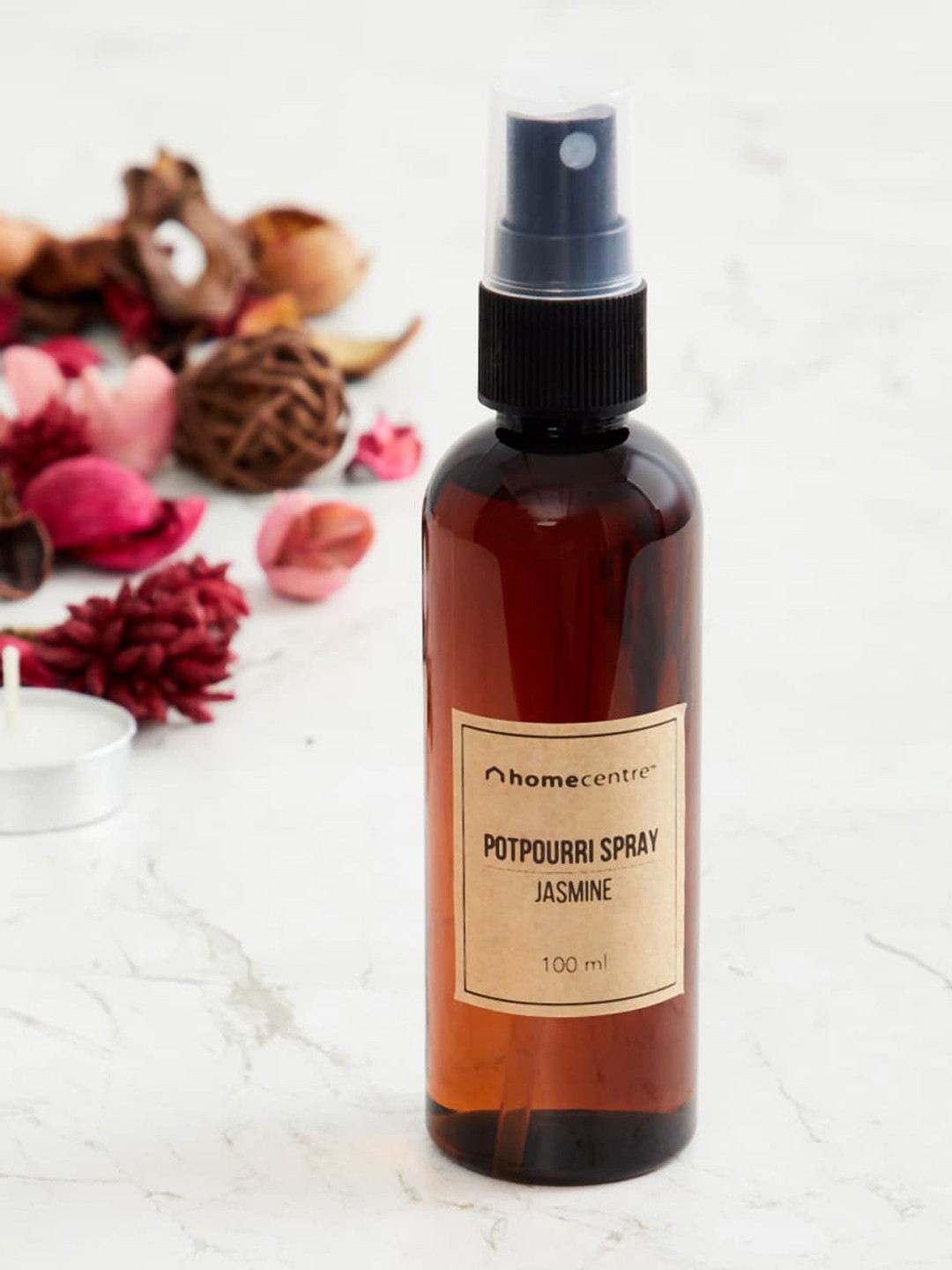 

Home Centre Carrey Jasmine Scented Potpourri Spray - 100ml, Transparent