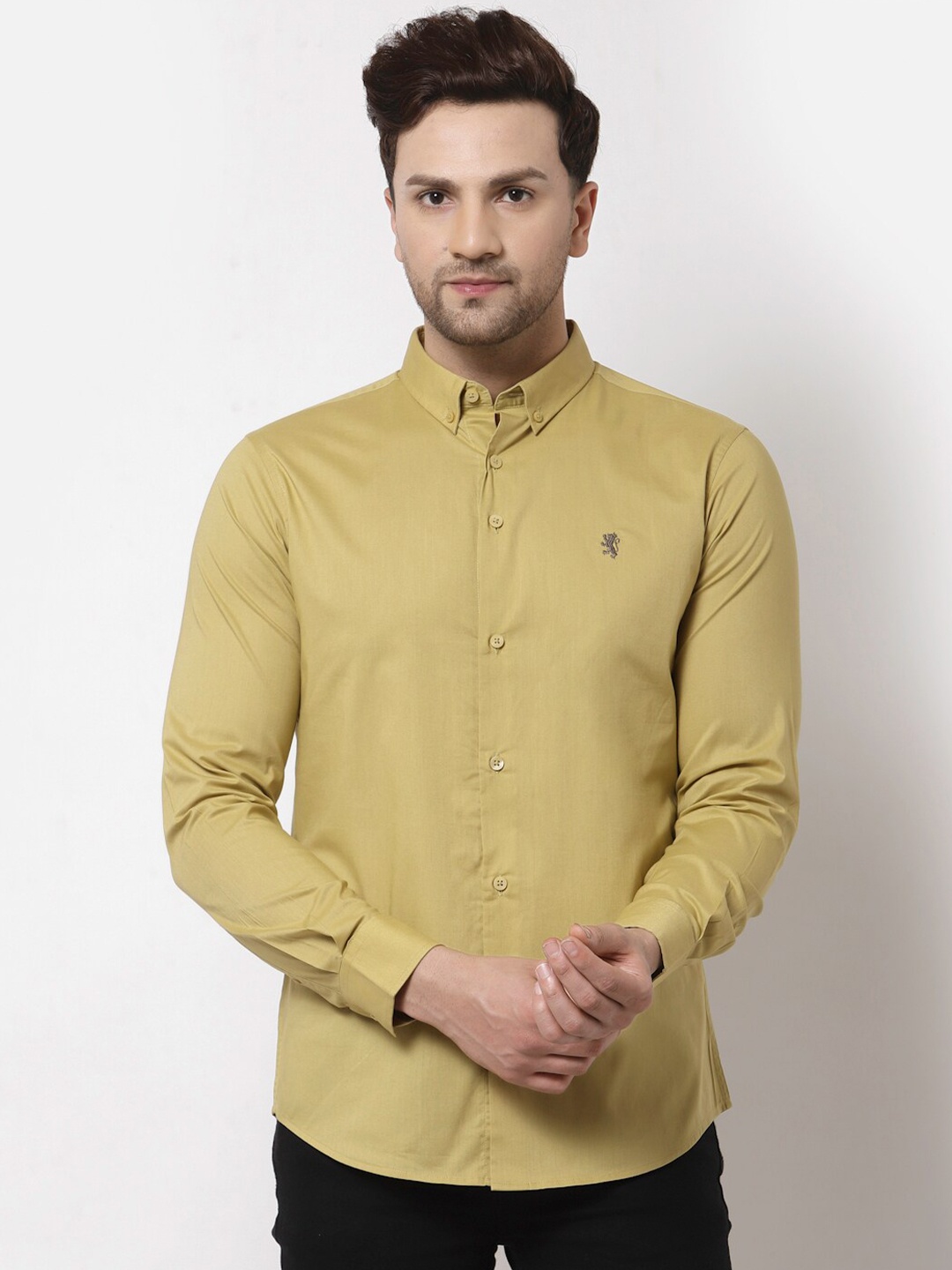 

Red Tape Men Yellow Casual Shirt