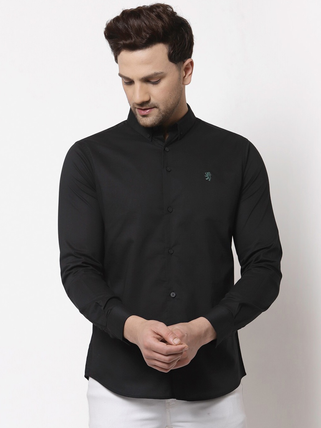 

Red Tape Men Black Casual Shirt