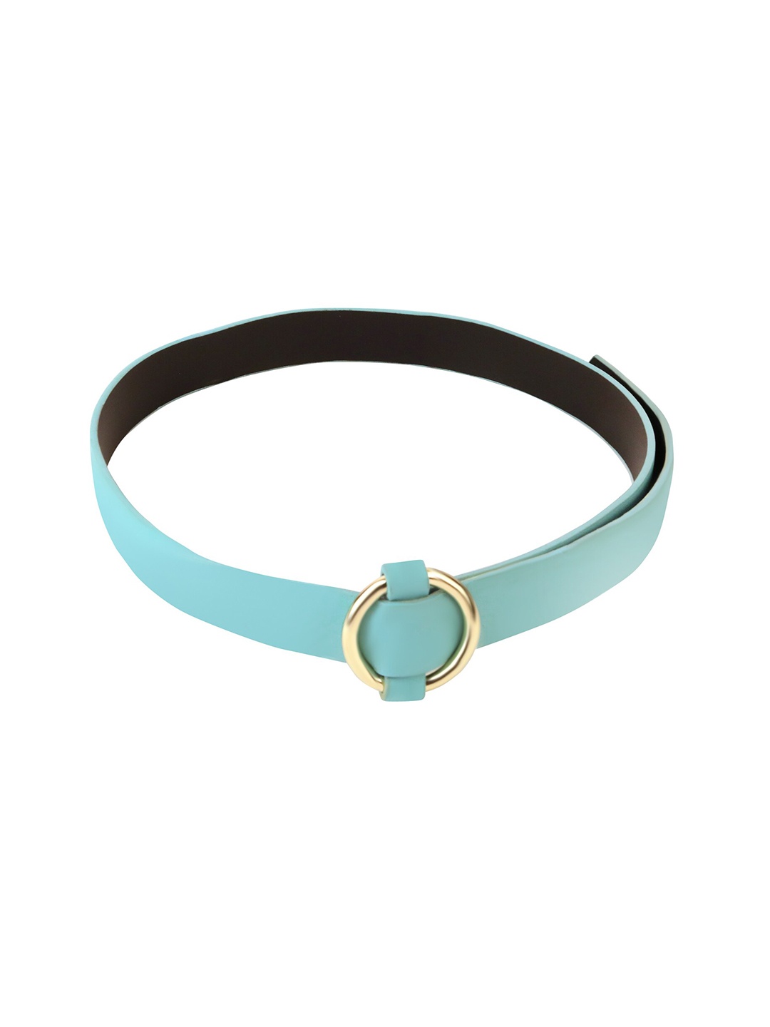 

Spiky Kids Turquoise Blue PU Belt