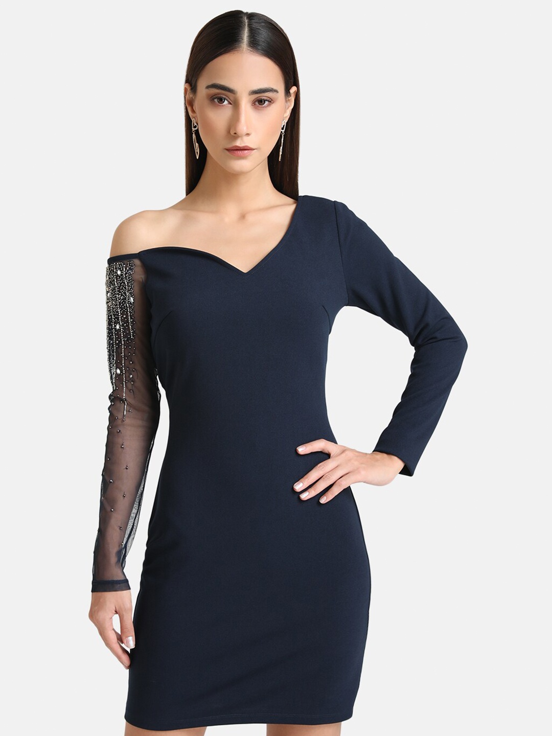 

Kazo Blue Bodycon Dress