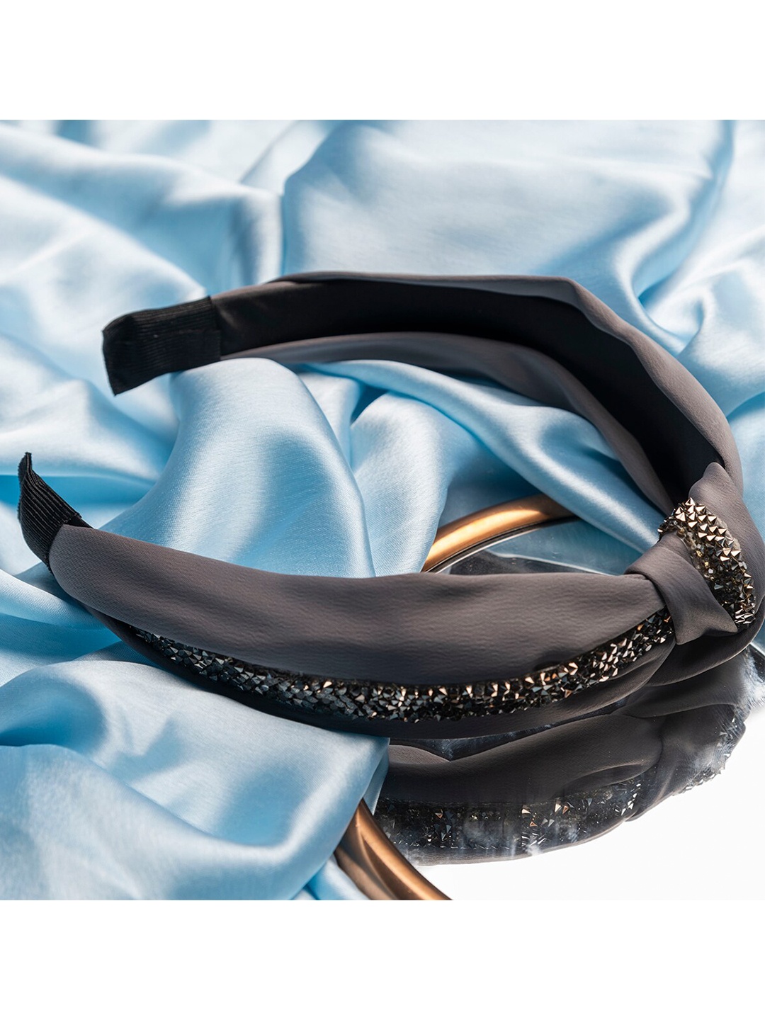 

Jewelz Women Grey Embellished Hairband
