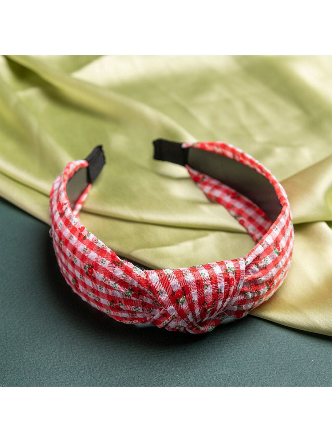 

Jewelz Women Red & White Hairband