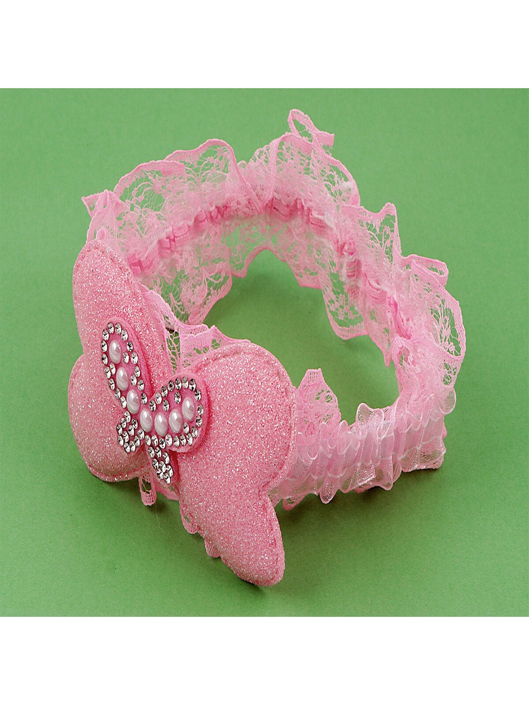 

Jewelz Girls Pink Embellished Hairband