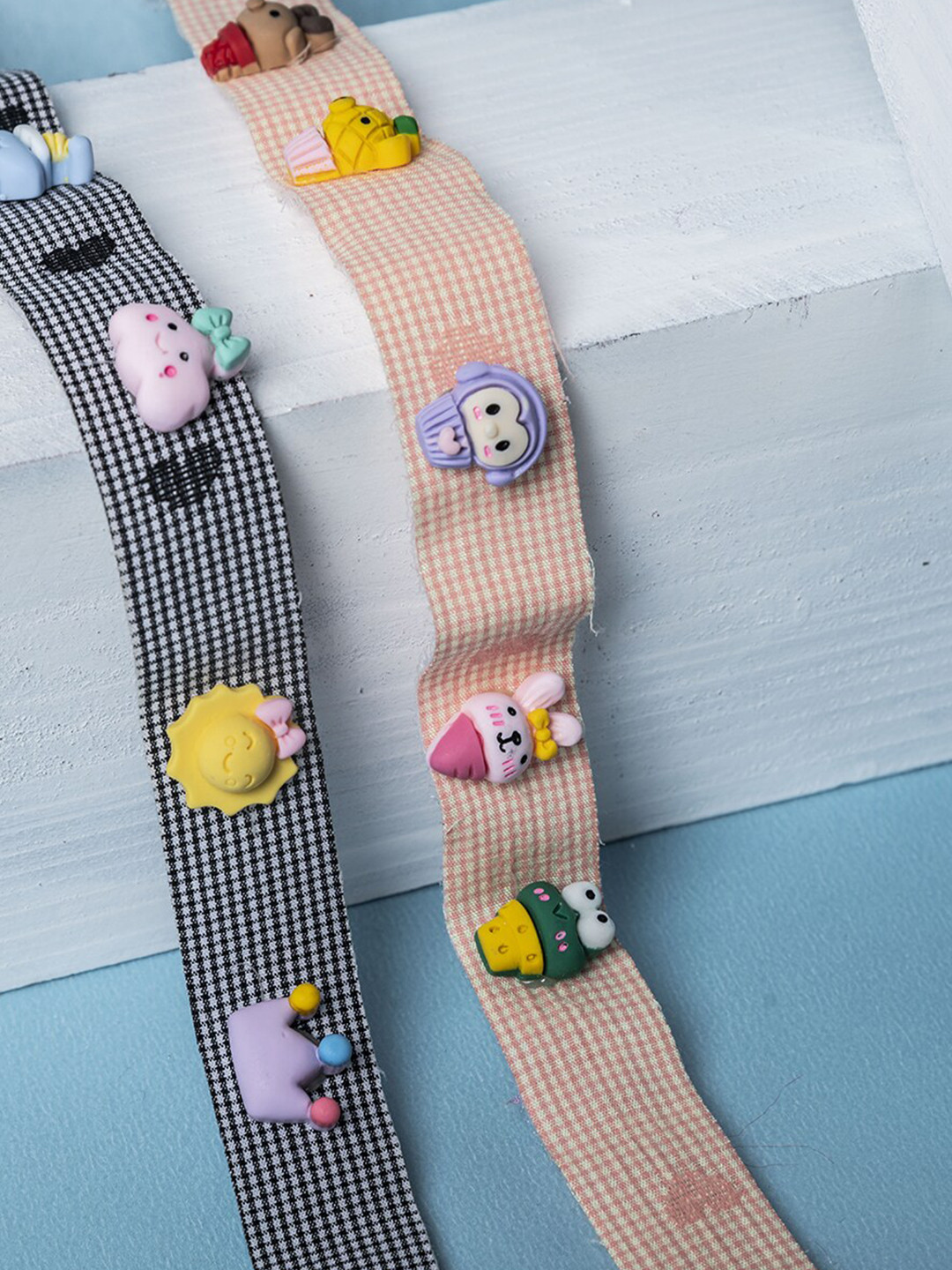 

Jewelz Girls Black & Pink Set of 2 Cartoon Series Hairband