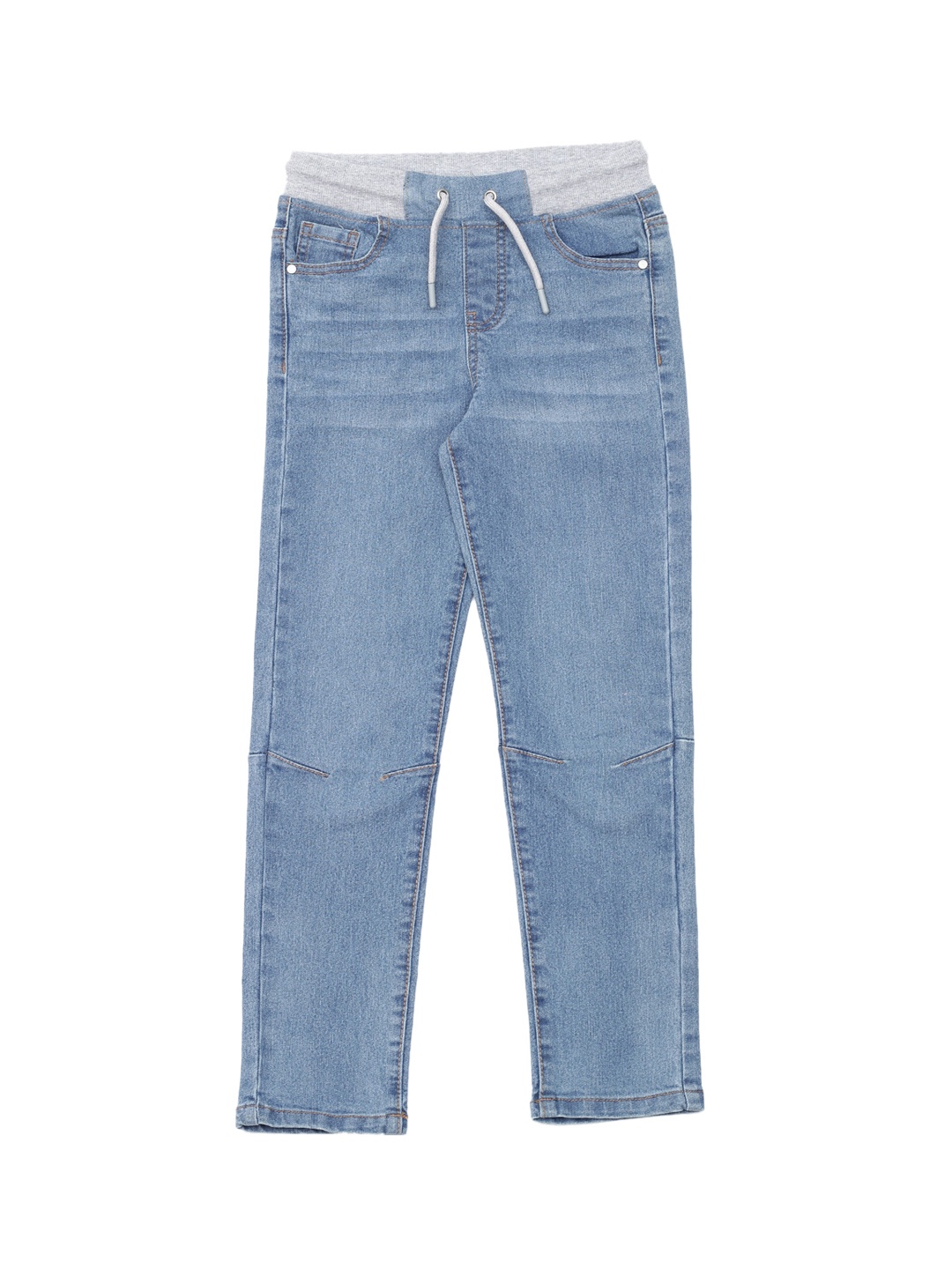 

Lil Lollipop Kids Blue Light Fade Cotton Jeans