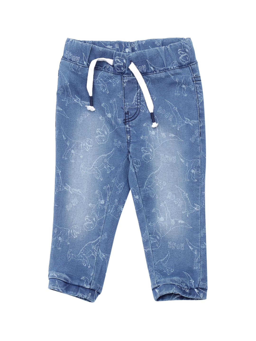 

Lil Lollipop Unisex Kids Blue Light Fade Acid Wash Jogger Jeans