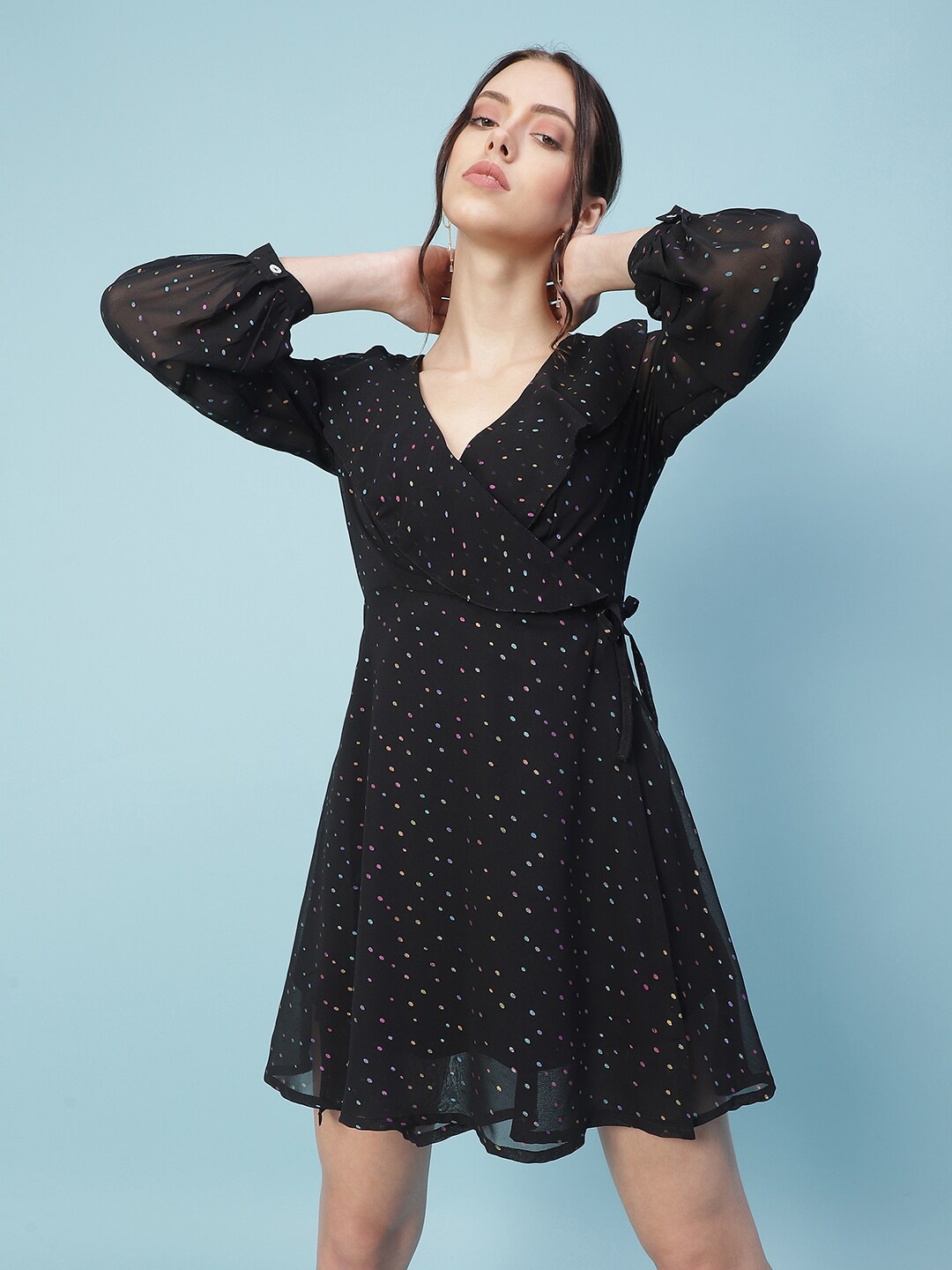 

Oxolloxo Black Satin Dress