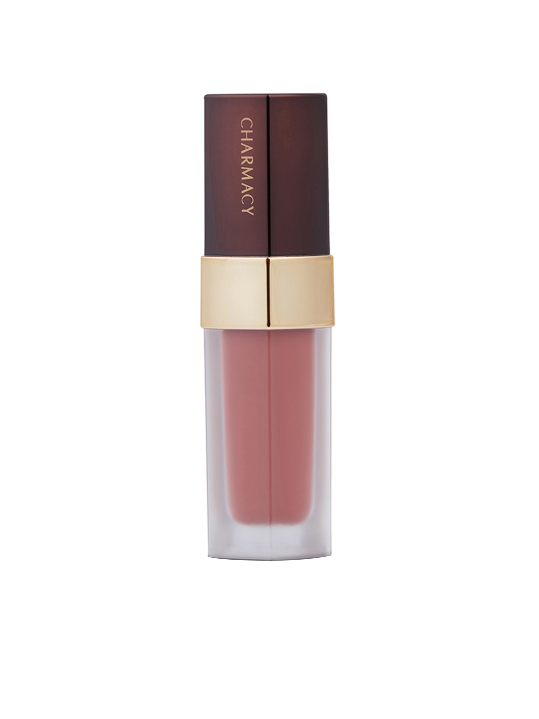 

Charmacy Milano Velvet Matte Finish Smudge Proof Liquid Lip Gloss 5.6 ml - Flamence Red 35, Brown